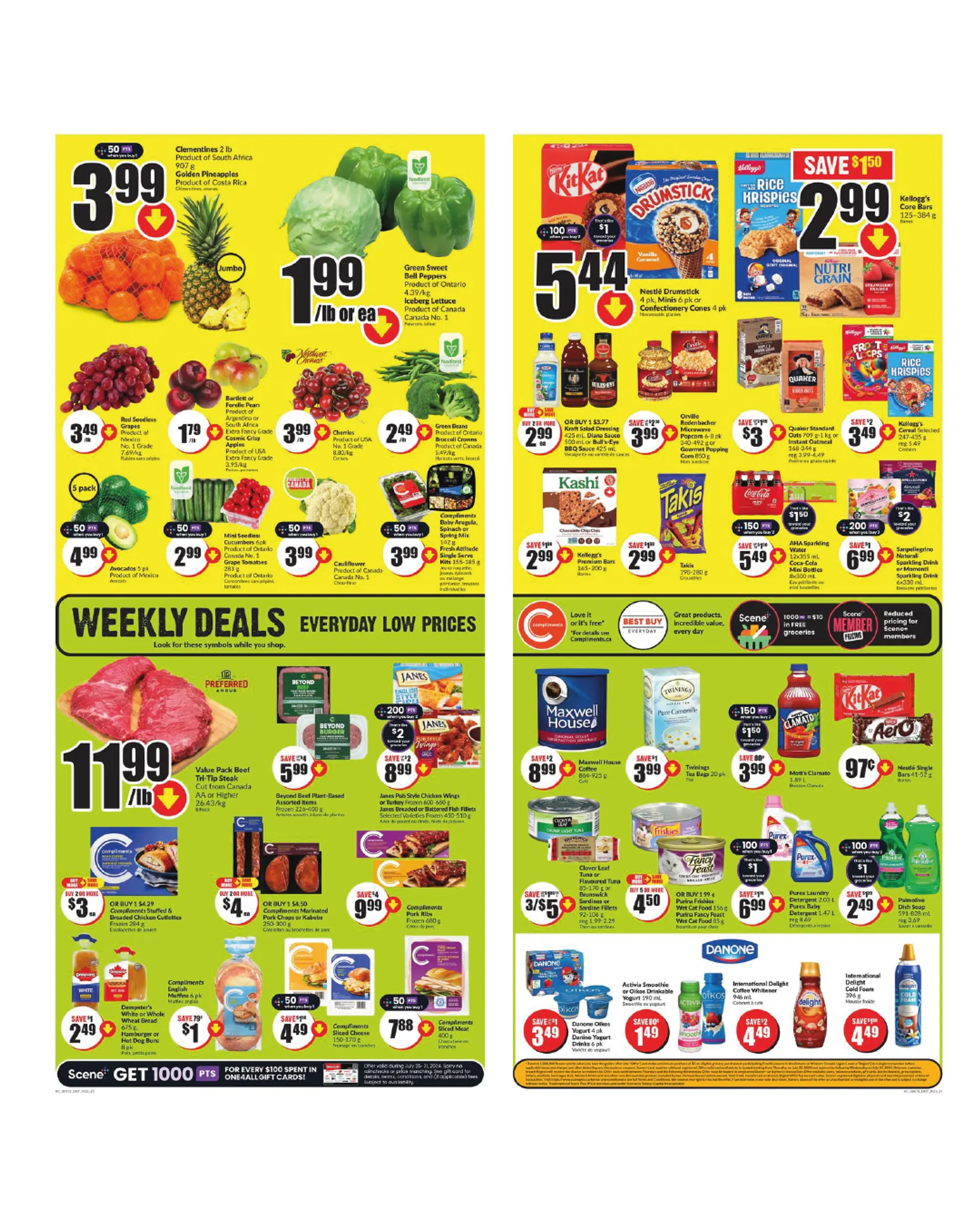 FreshCo Hot Deal from July 25 to July 31 2024 - flyer page 2