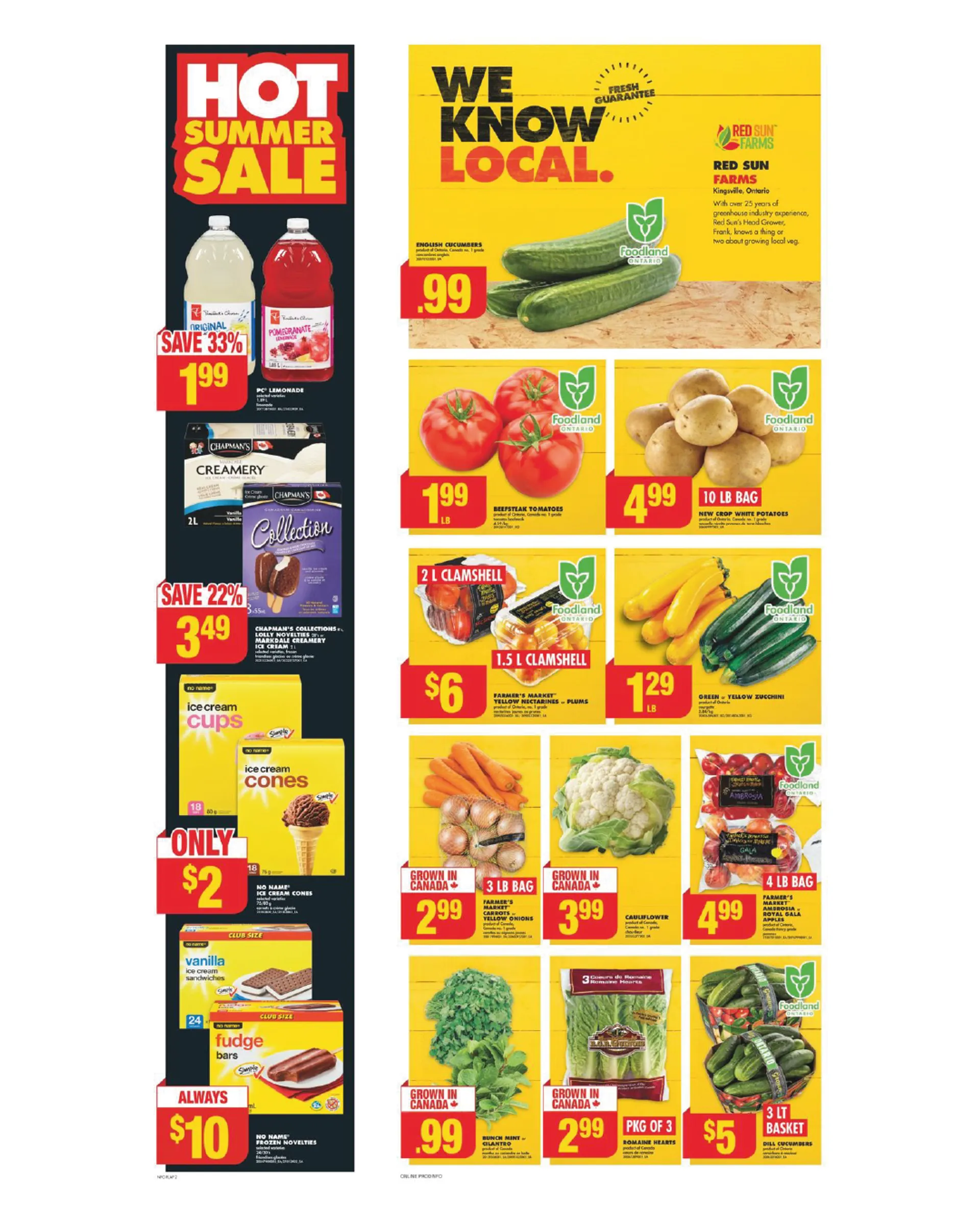 No Frills Hot Summer Sale from July 25 to July 31 2024 - flyer page 2