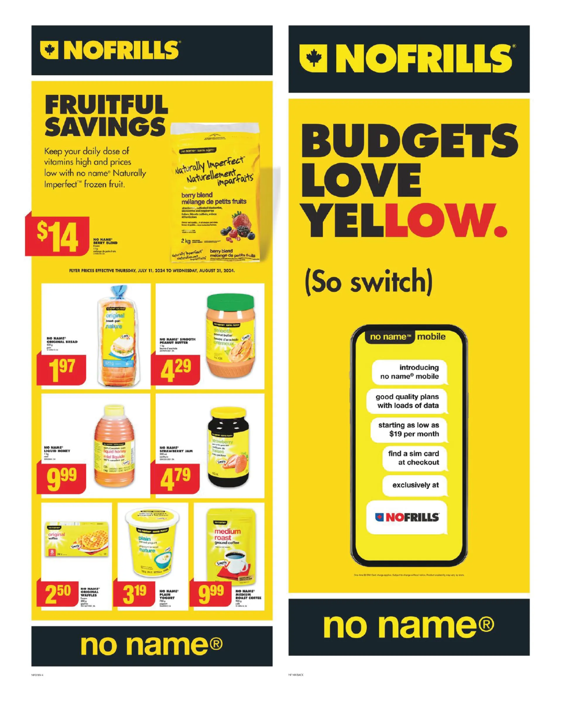 No Frills Hot Summer Sale from July 25 to July 31 2024 - flyer page 9