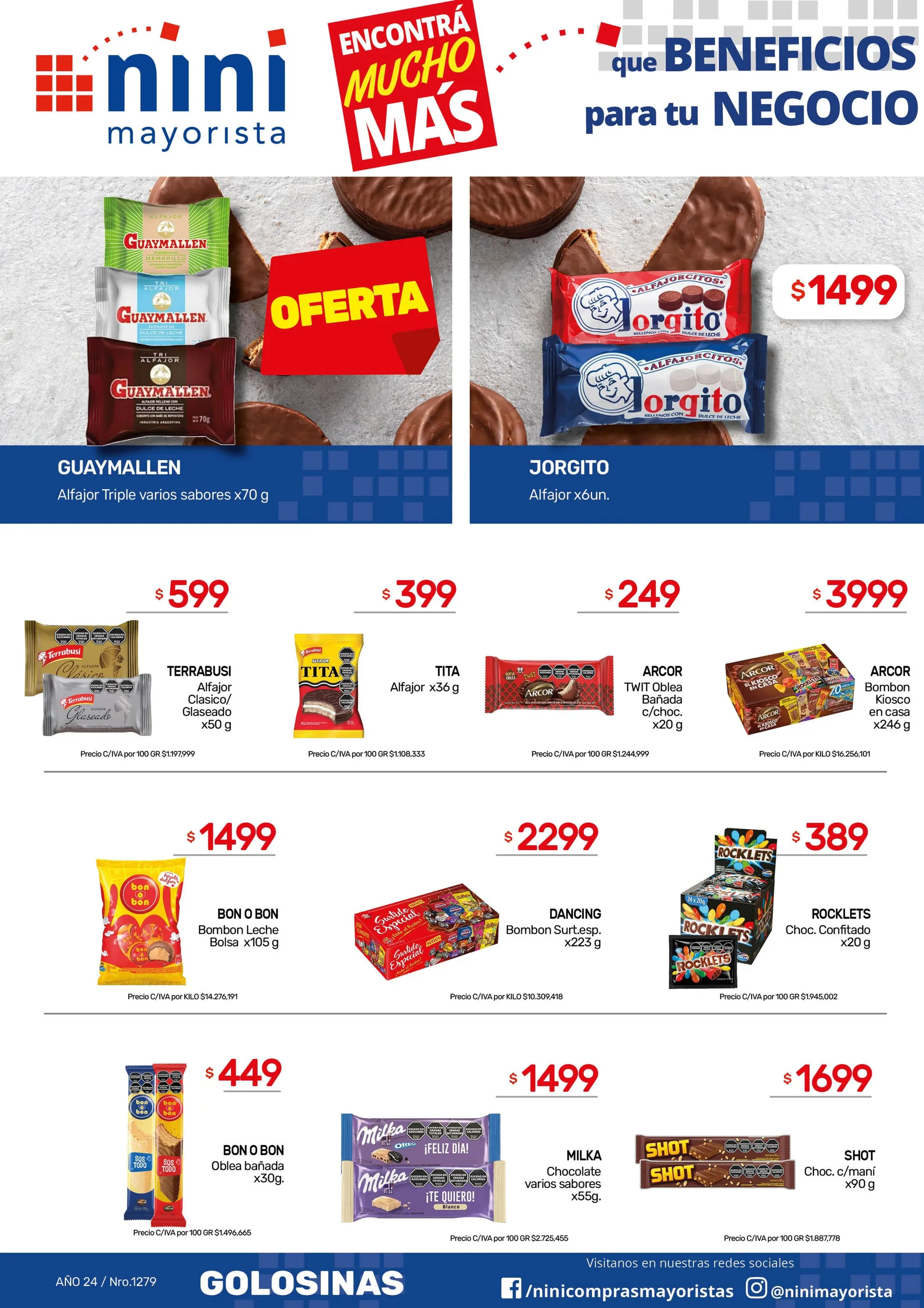 Ofertas de Nini Mayorista Ofertas 28 de octubre al 3 de noviembre 2024 - Página 25 del catálogo