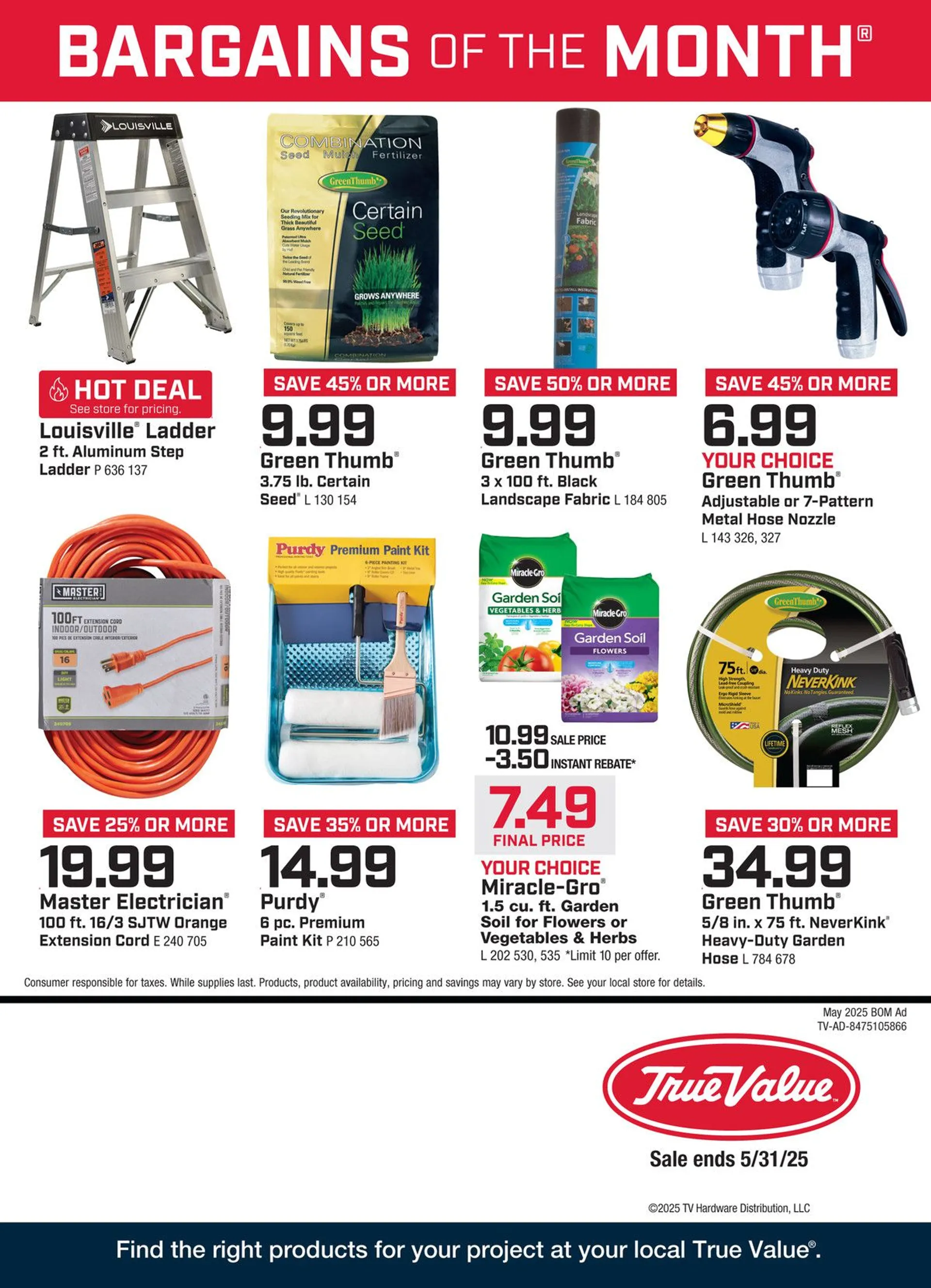 Weekly ad True Value Deals from May 6 to May 31 2025 - Page 