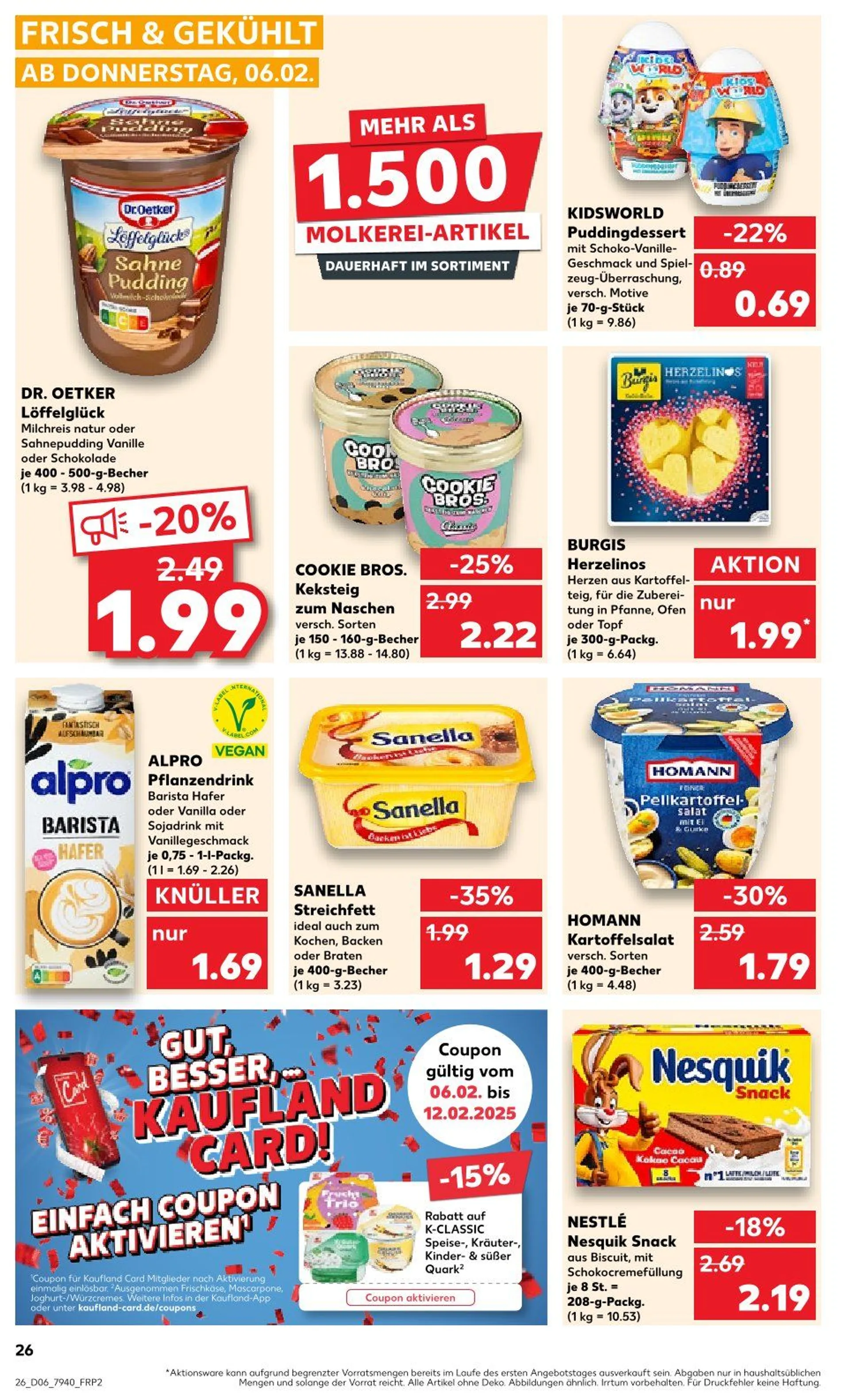 Kaufland Prospekt von 6. Februar bis 12. Februar 2025 - Prospekt seite 26