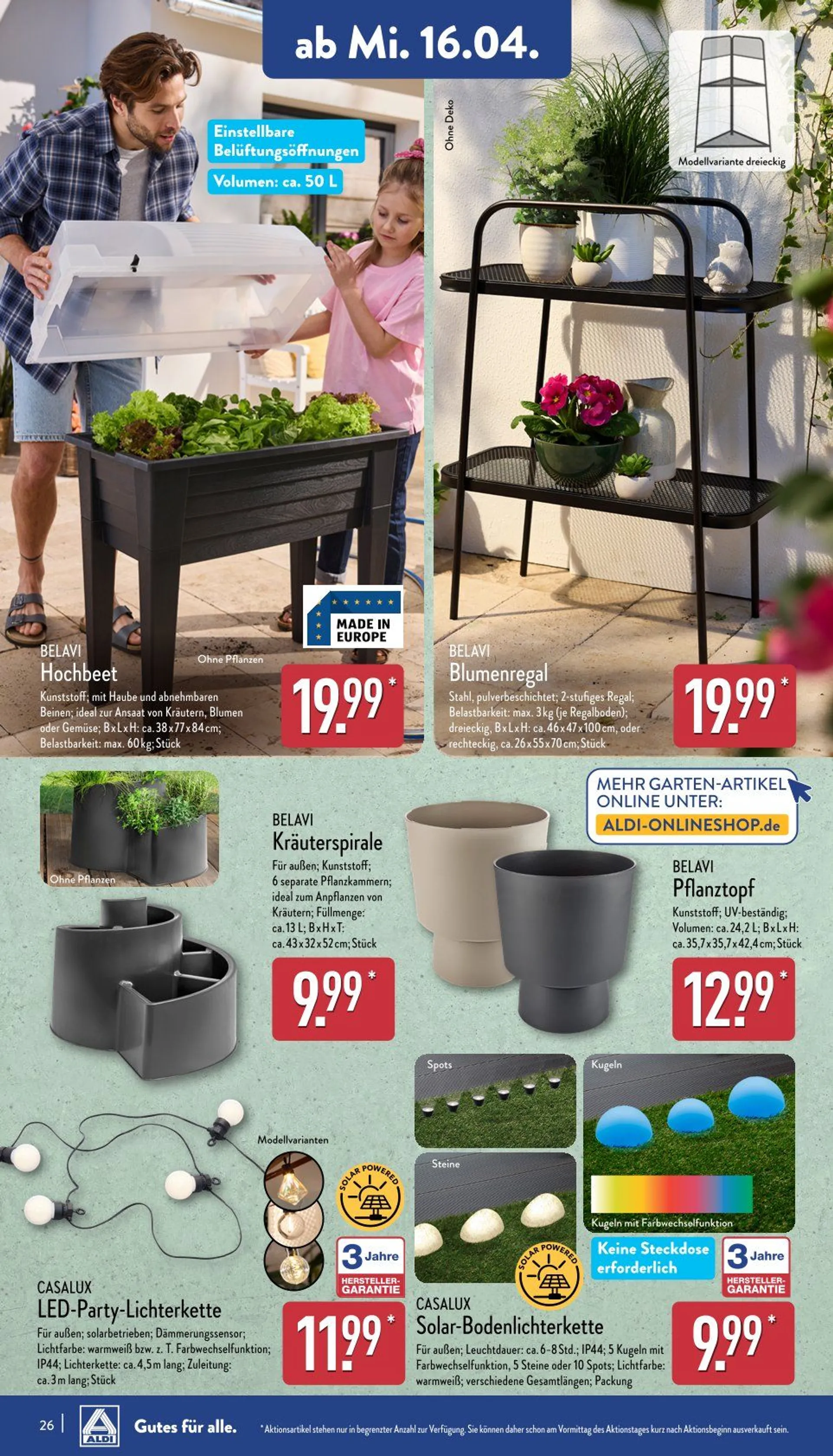 ALDI Aktuell Angebote von 14. April bis 19. April 2025 - Prospekt seite 50