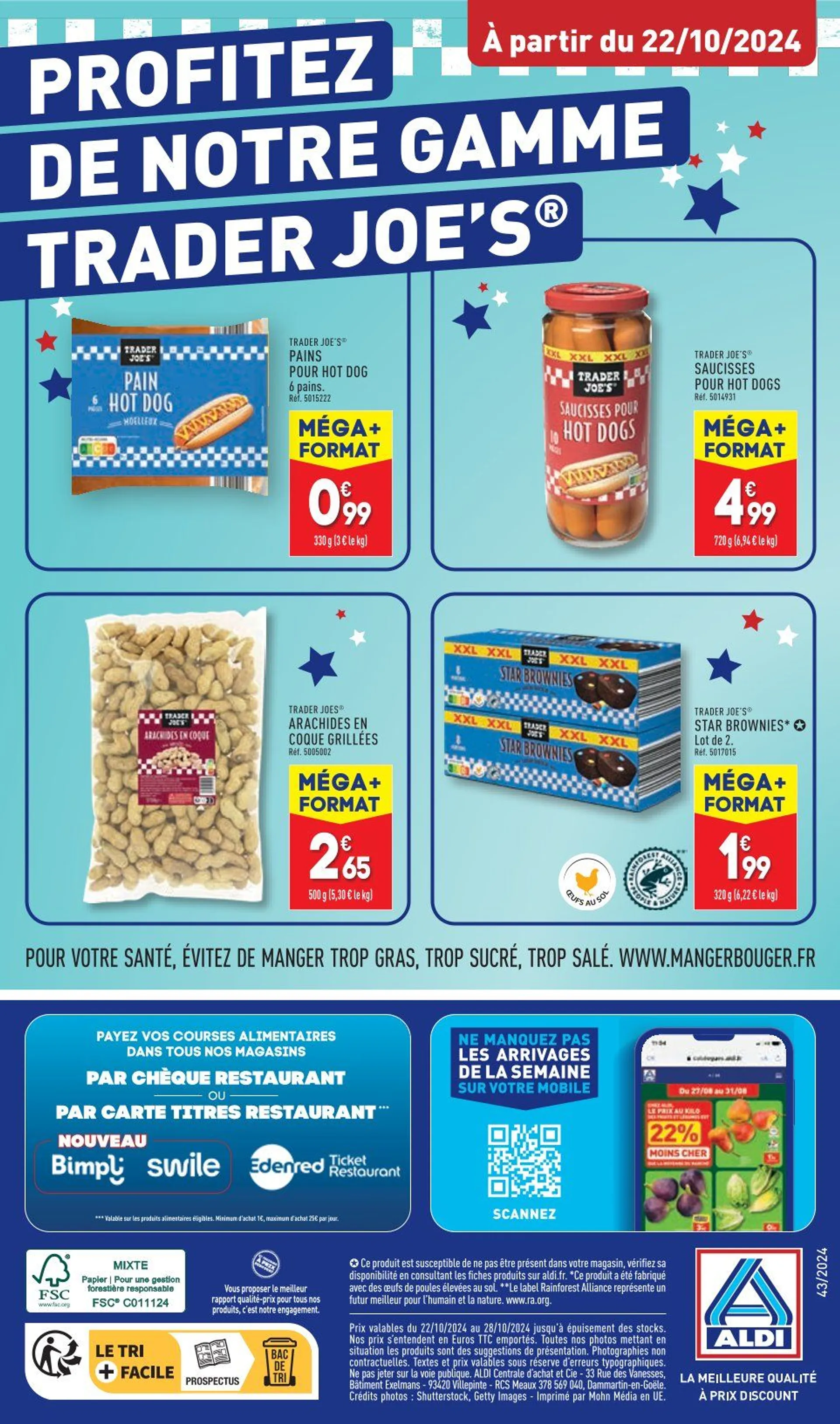 ALDI Brochures Offres du 22 octobre au 28 octobre 2024 - Catalogue page 26