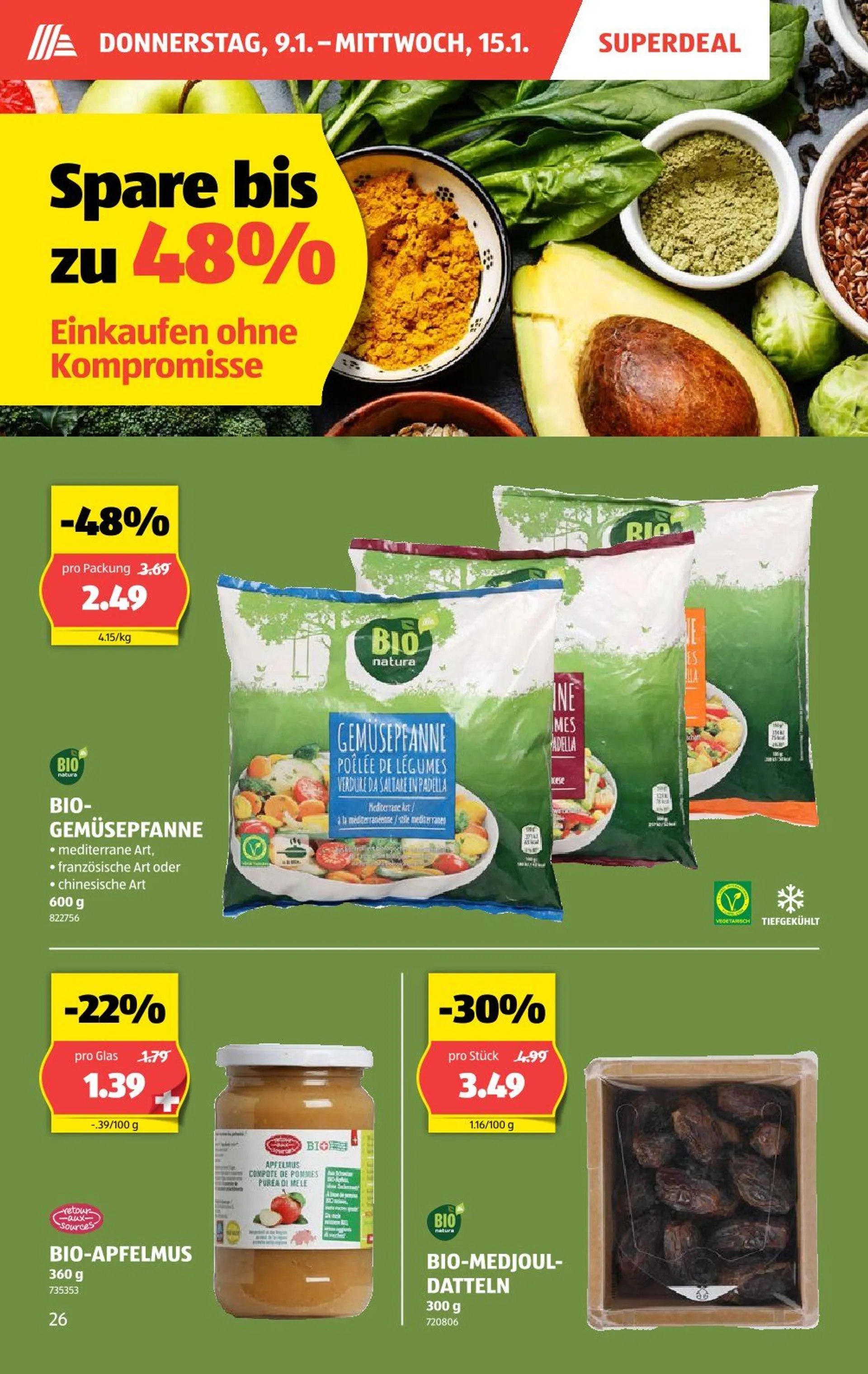 Aldi Prospekte von 16. Januar bis 22. Januar 2025 - Prospekt seite  26