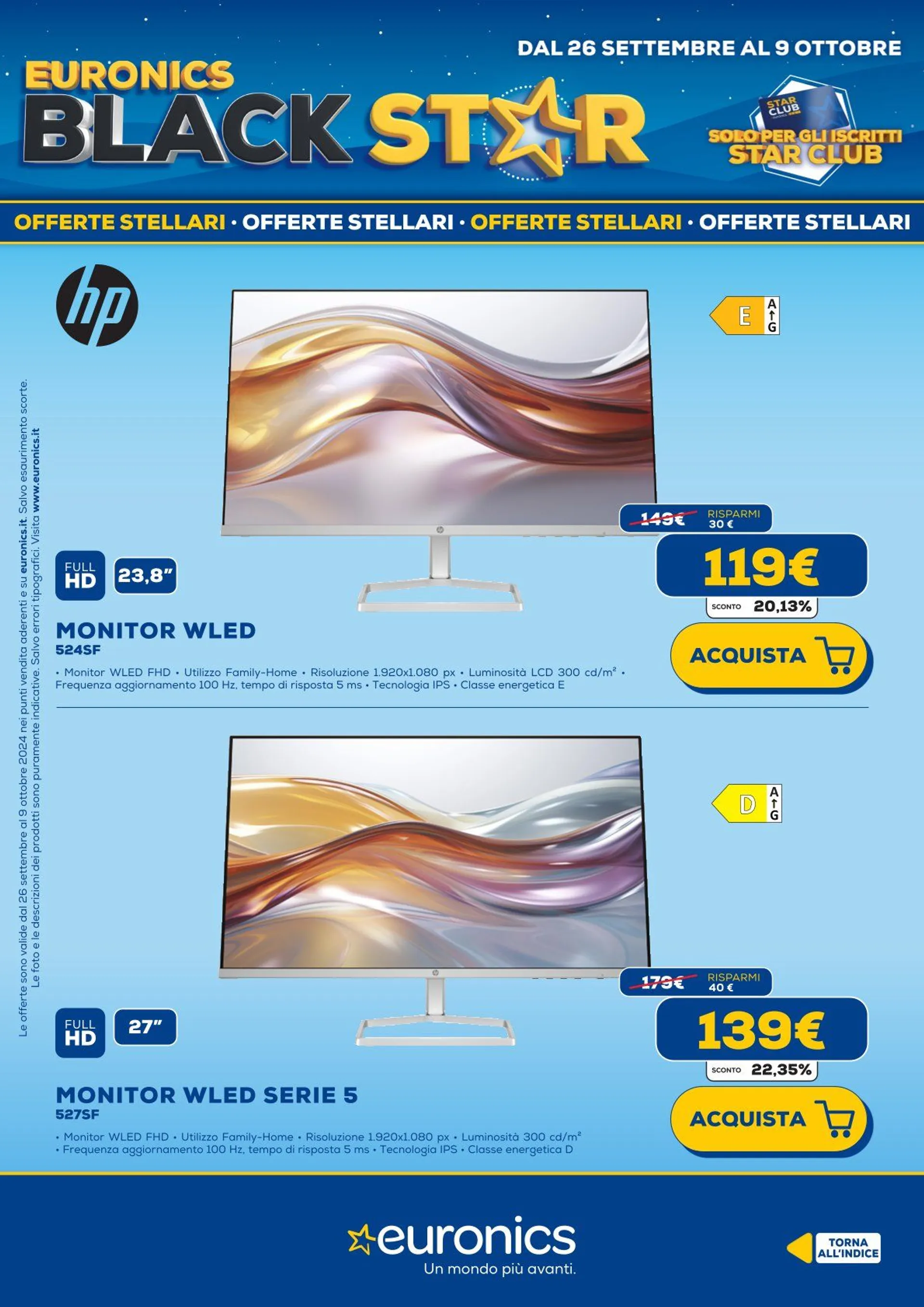 Euronics Brochure Offerte da 26 settembre a 9 ottobre di 2024 - Pagina del volantino 26