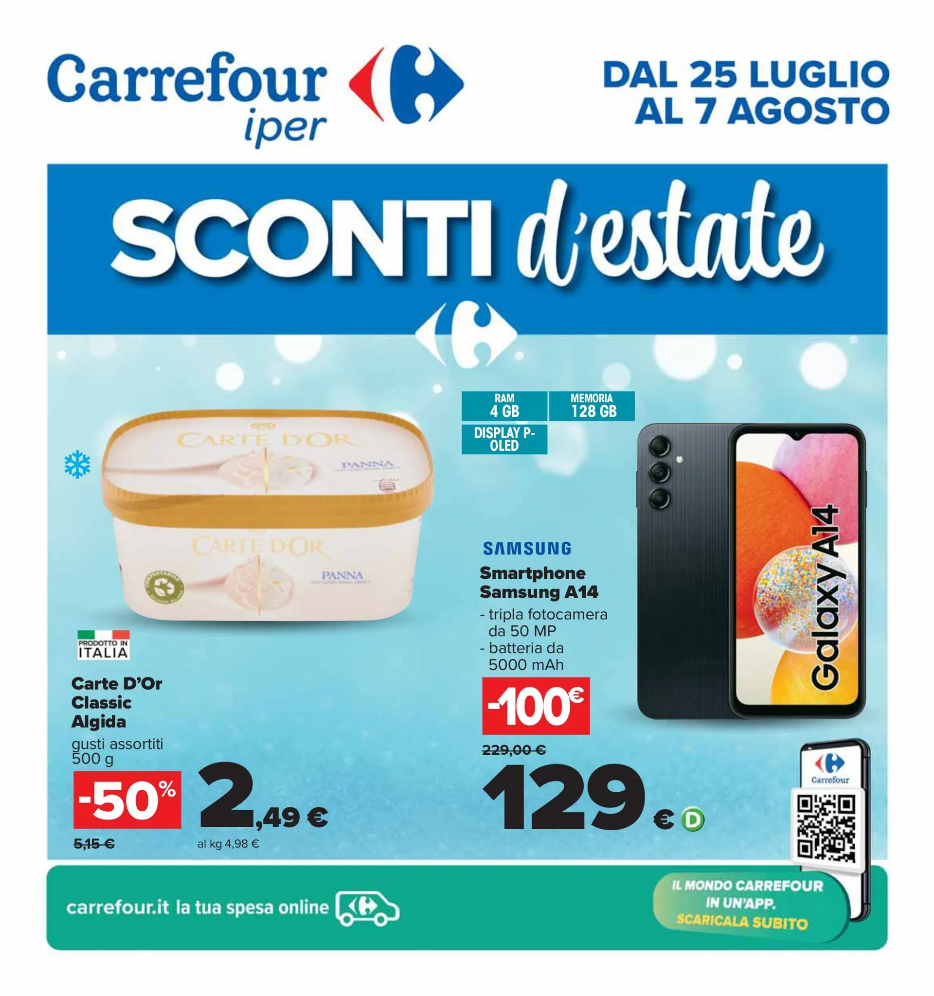 OFFERTA SPECIALE DI CARREFOUR da 25 luglio a 7 agosto di 2024 - Pagina del volantino 