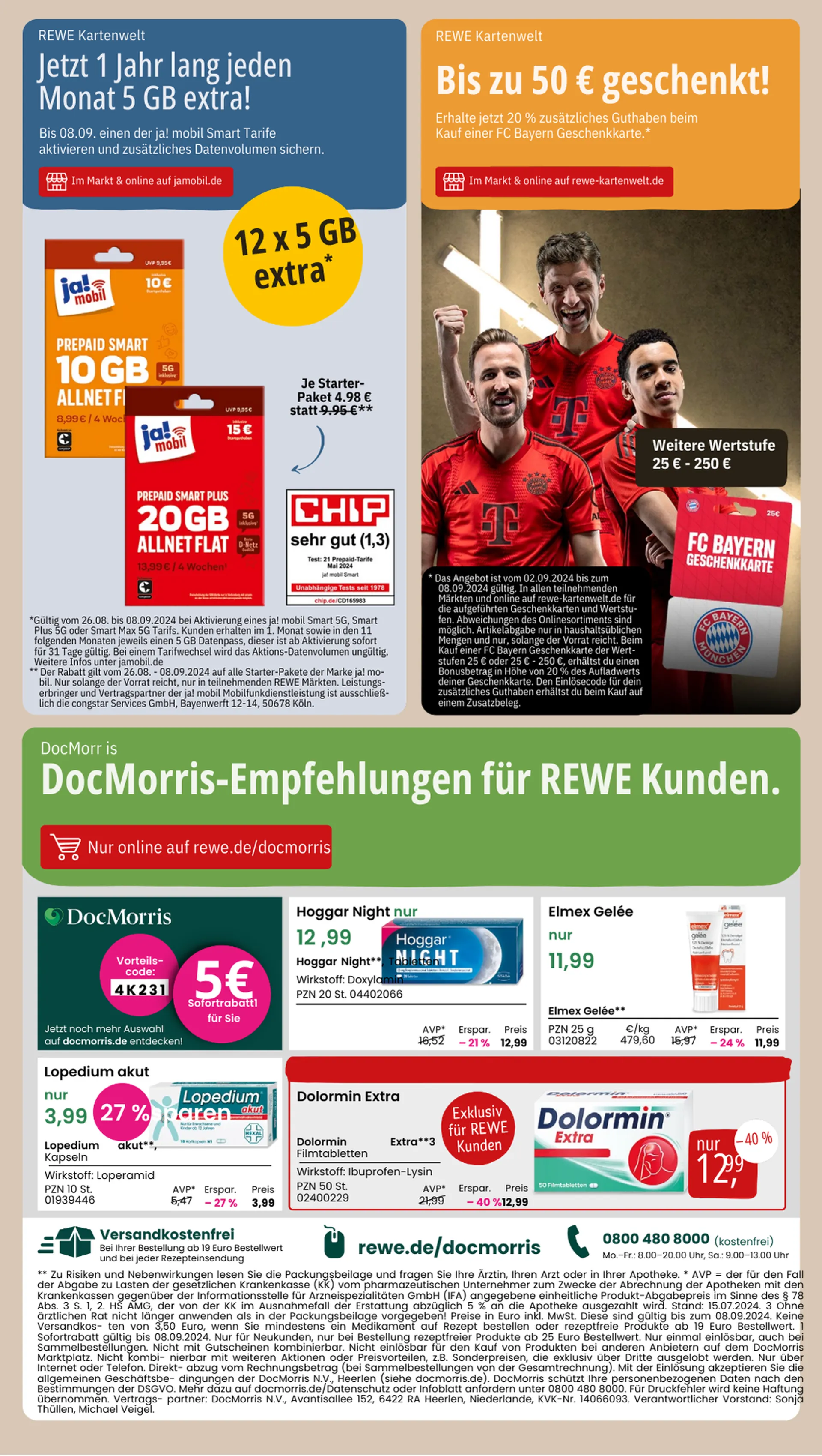 REWE Angebote von 4. September bis 7. September 2024 - Prospekt seite 25