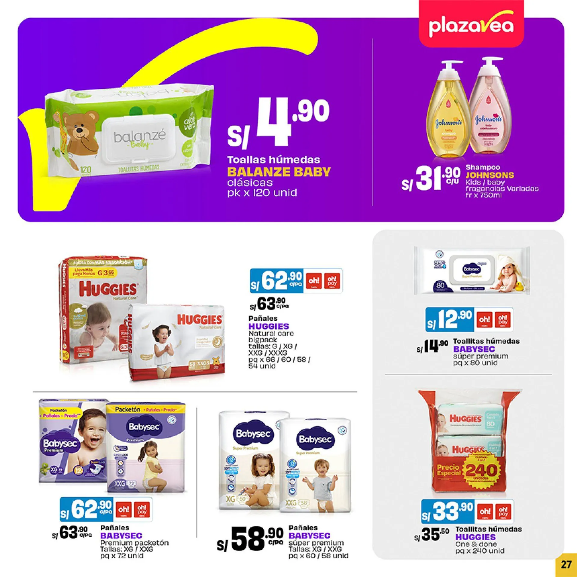 Catalogo de Plaza Vea Ofertas de Folletos  14 de octubre al 3 de noviembre 2024 - Pag 27