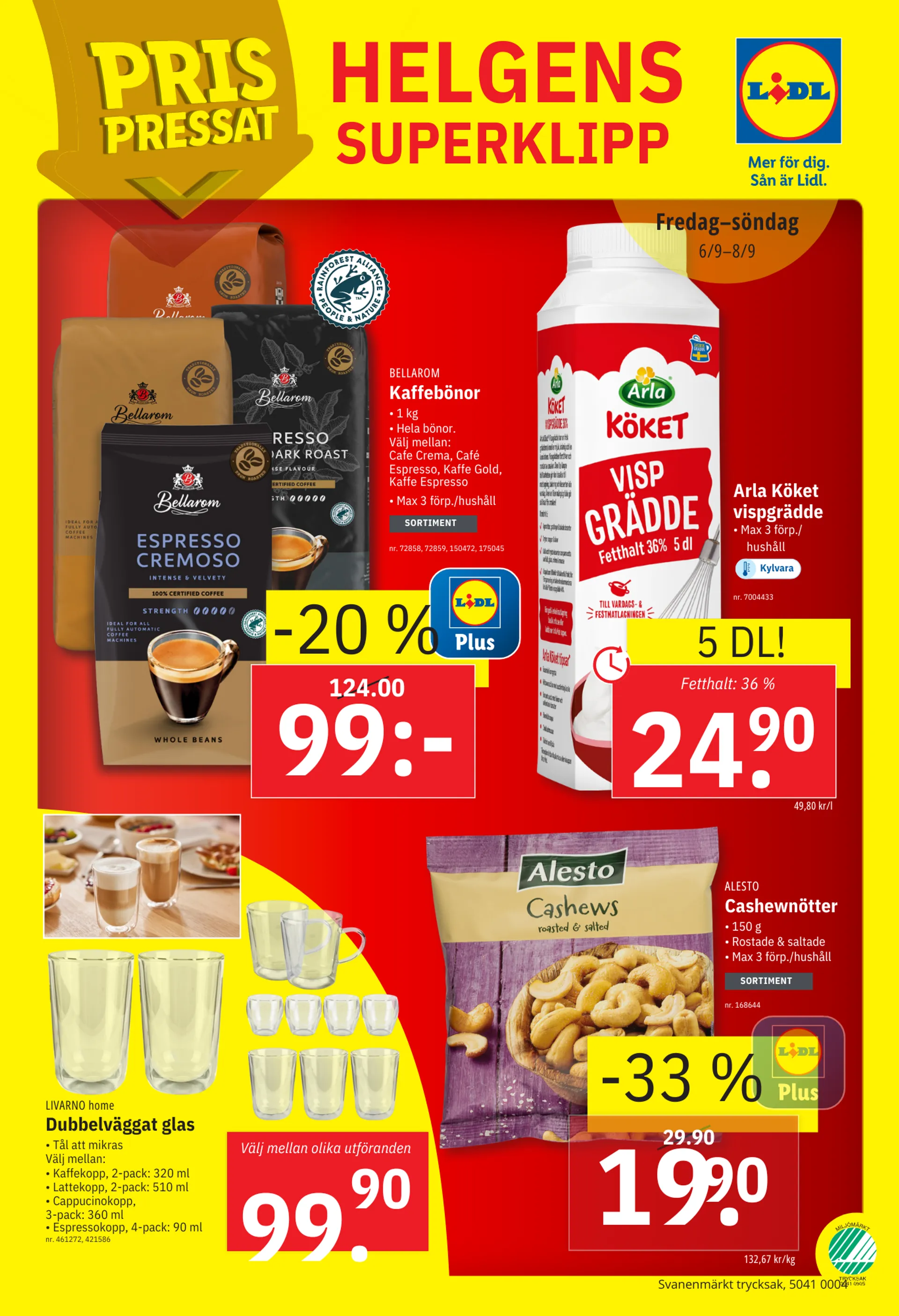 Lidl Angebote von 2/09 bis 8/09 från 2 september till 8 september 2024 - Reklamblad sidor 24