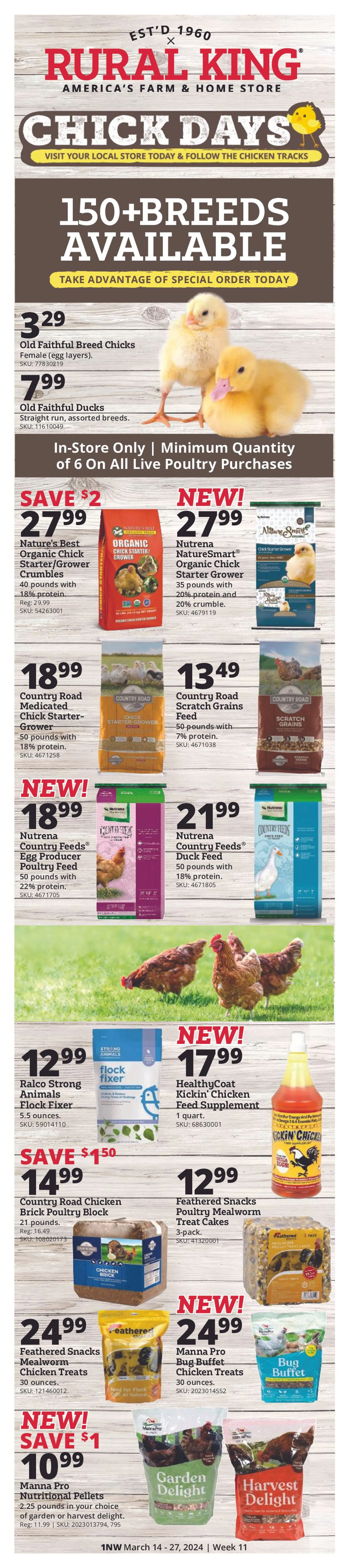 Weekly ad RURAL KING SPECIAL DEAL from March 14 to March 27 2024 - Page 1