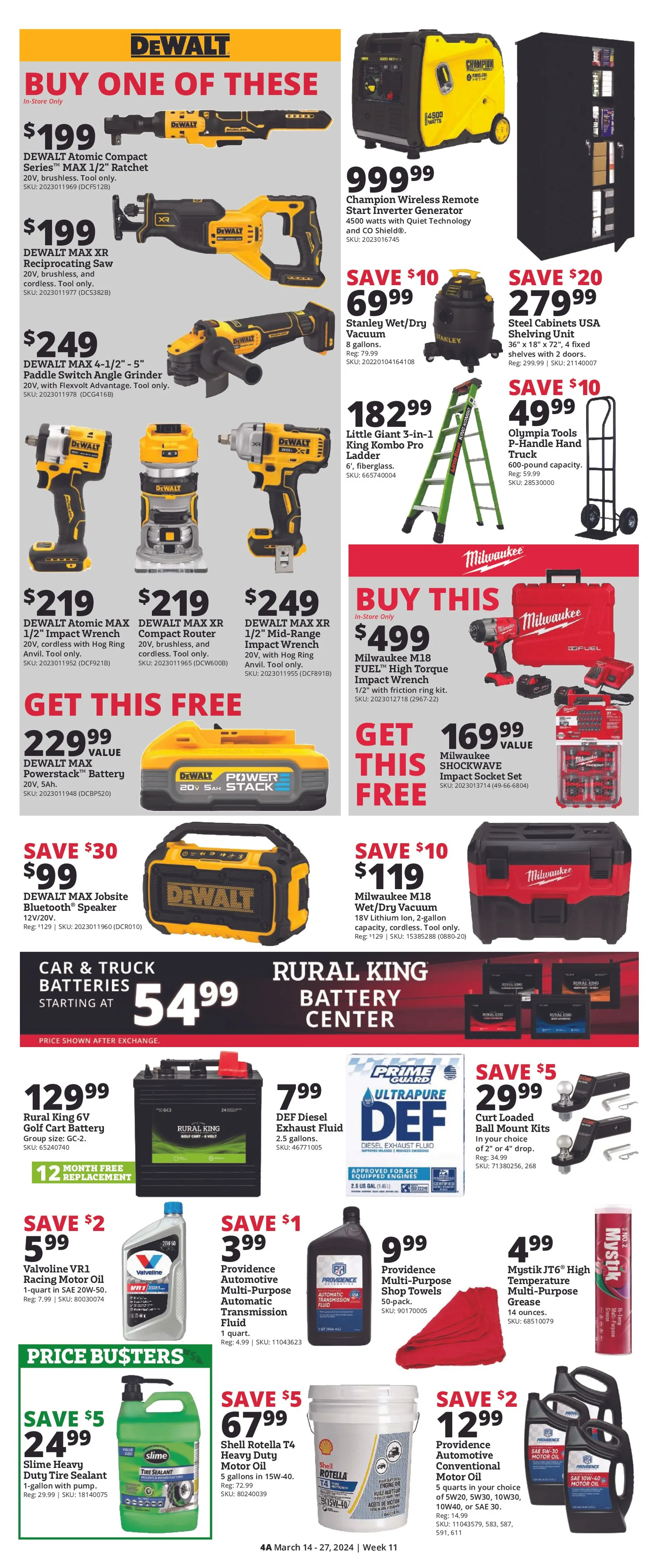 Weekly ad RURAL KING SPECIAL DEAL from March 14 to March 27 2024 - Page 3