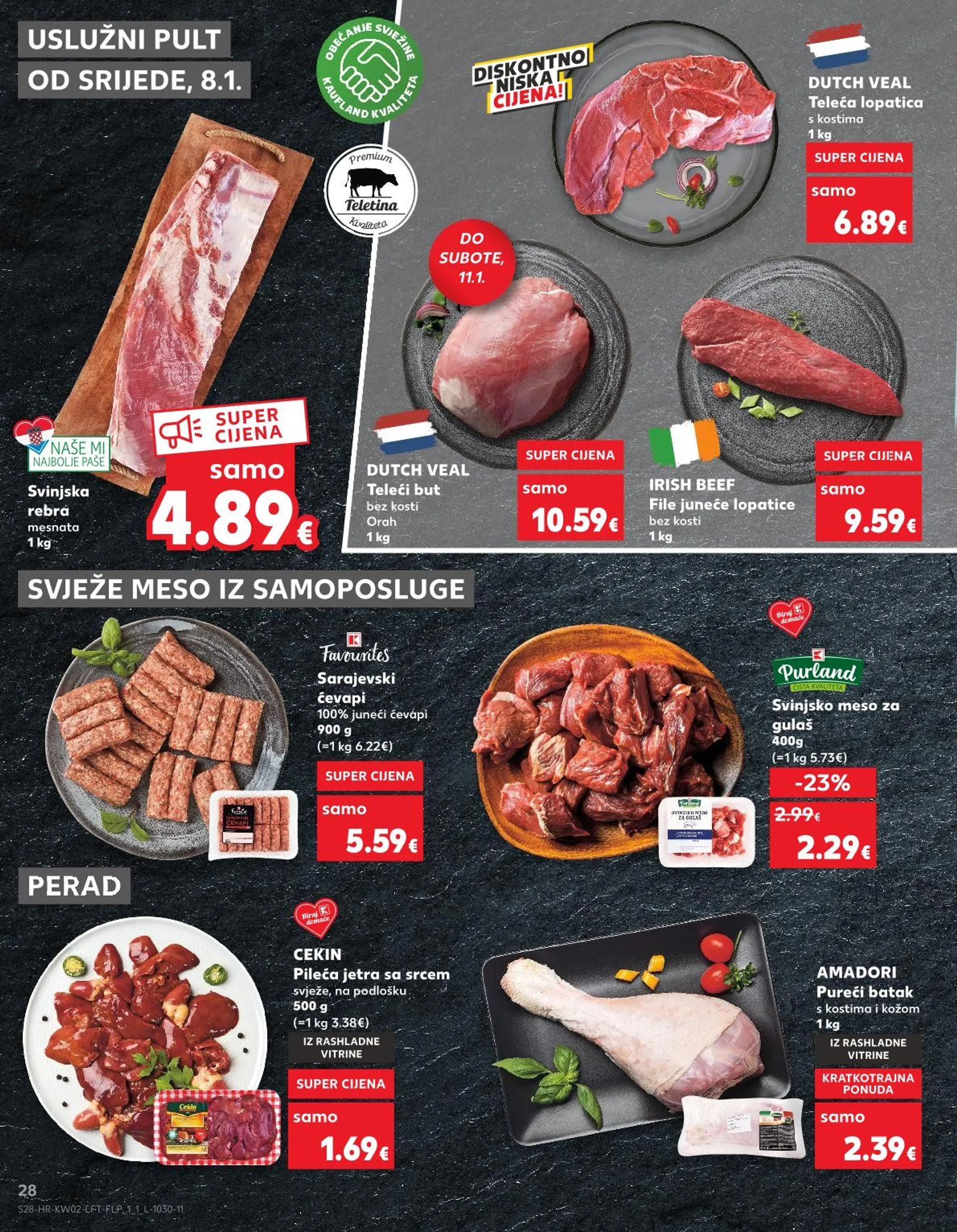 Katalog Kaufland Posebna ponuda trgovine od 8. siječnja do 14. siječnja 2025. - Pregled Stranica 28