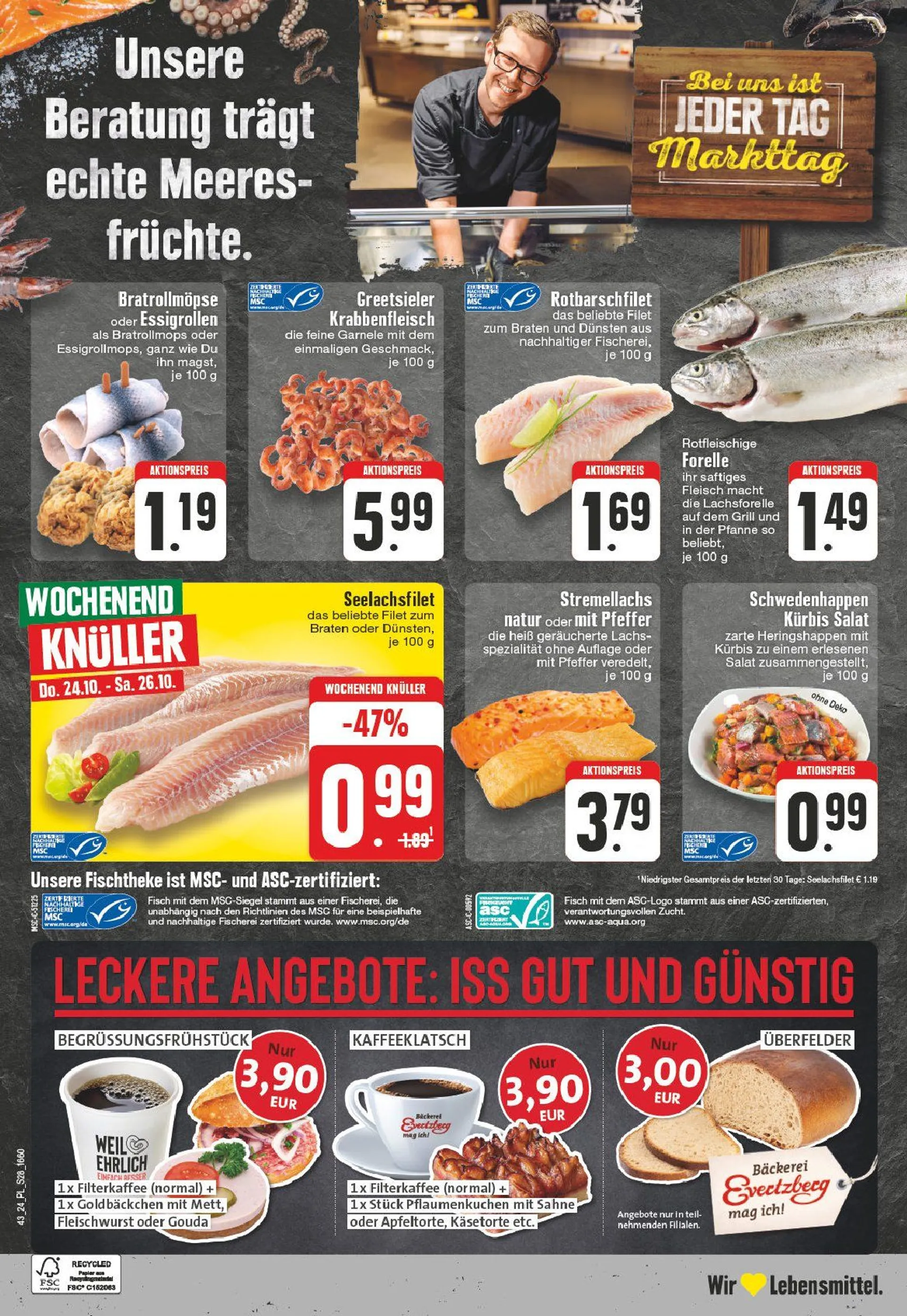 Edeka Prospekt von 21. Oktober bis 26. Oktober 2024 - Prospekt seite 28