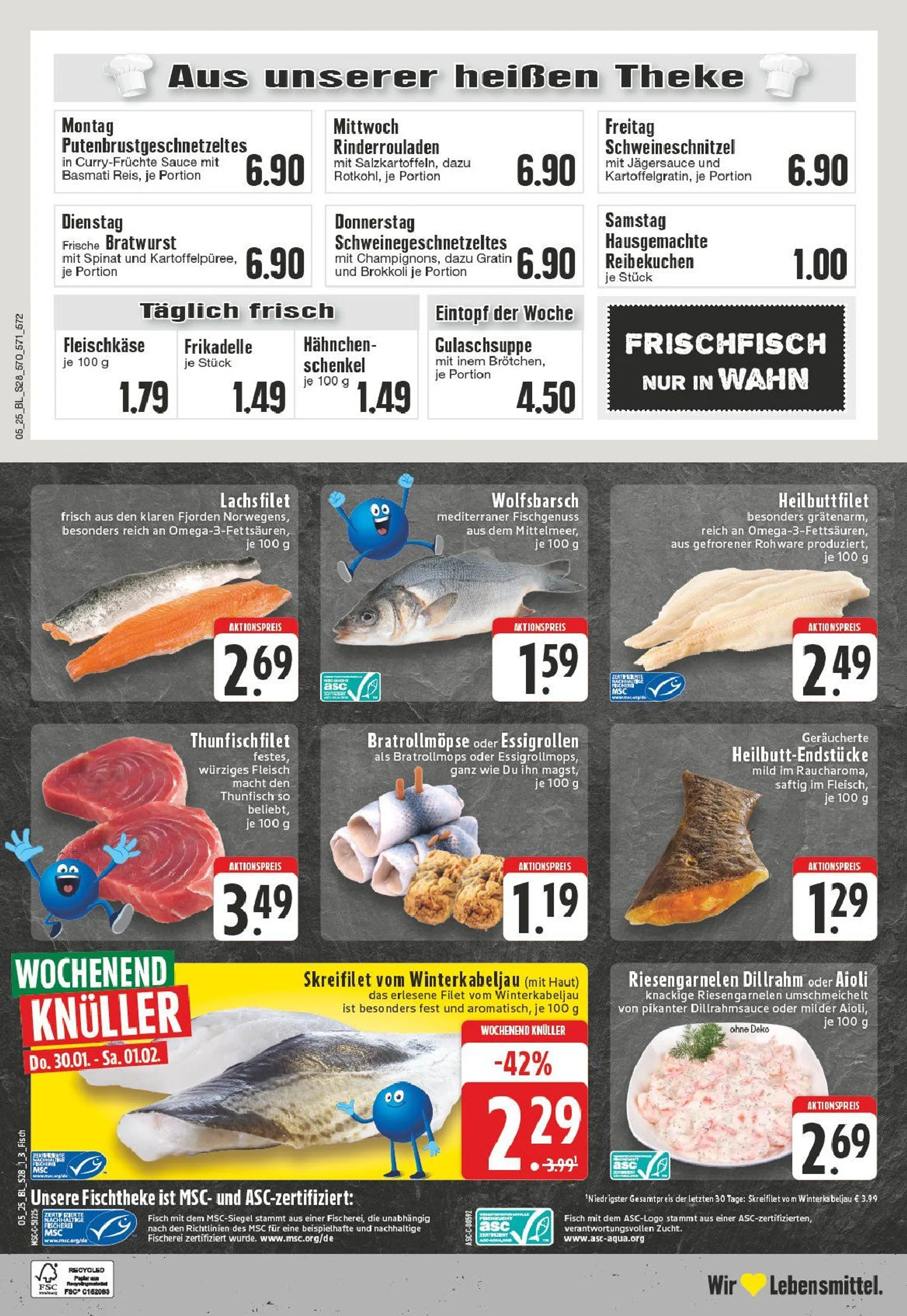 Edeka Prospekt von 27. Januar bis 1. Februar 2025 - Prospekt seite 28