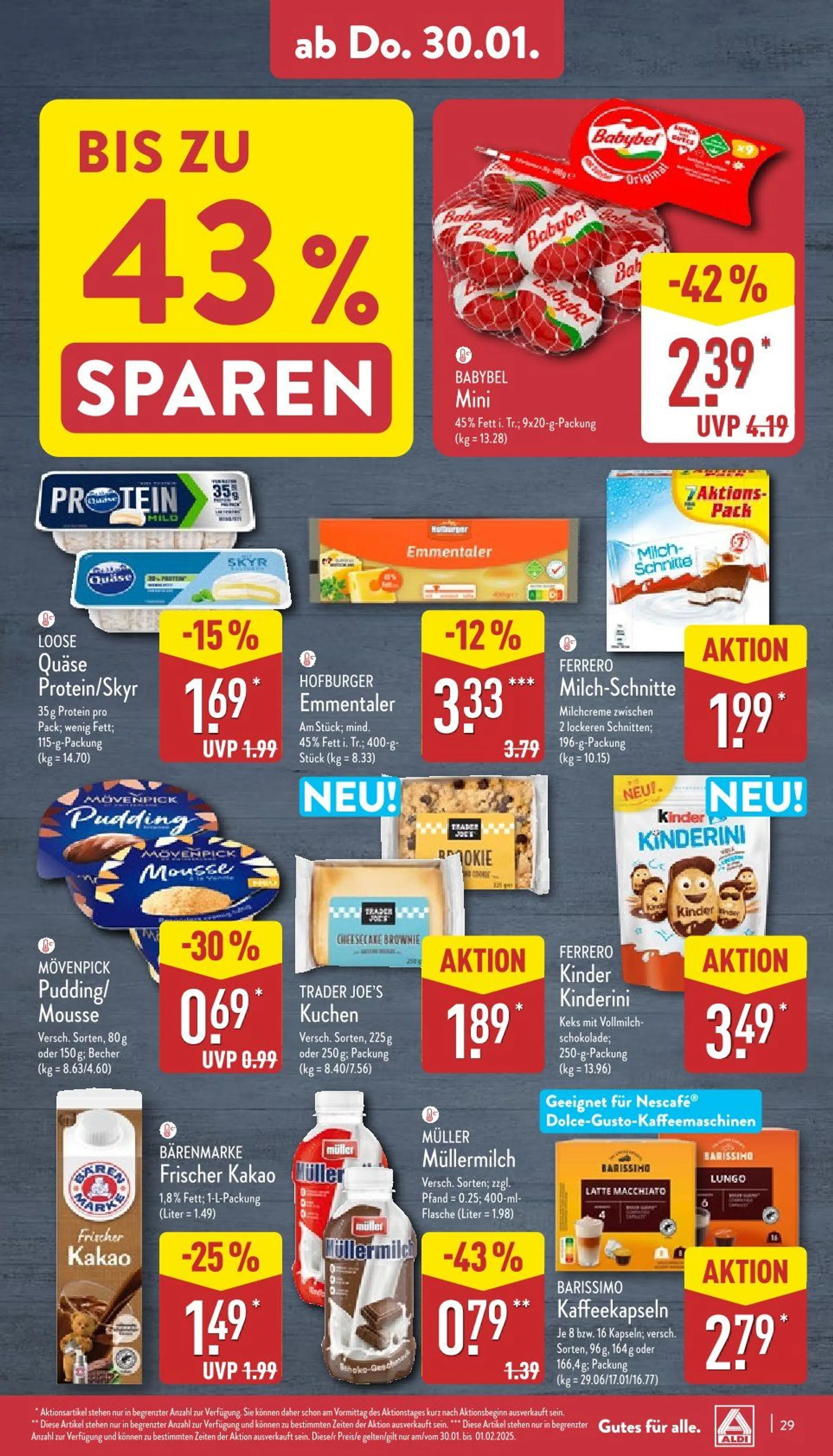 ALDI Nord Angebote von 27. Januar bis 2. Februar 2025 - Prospekt seite 29