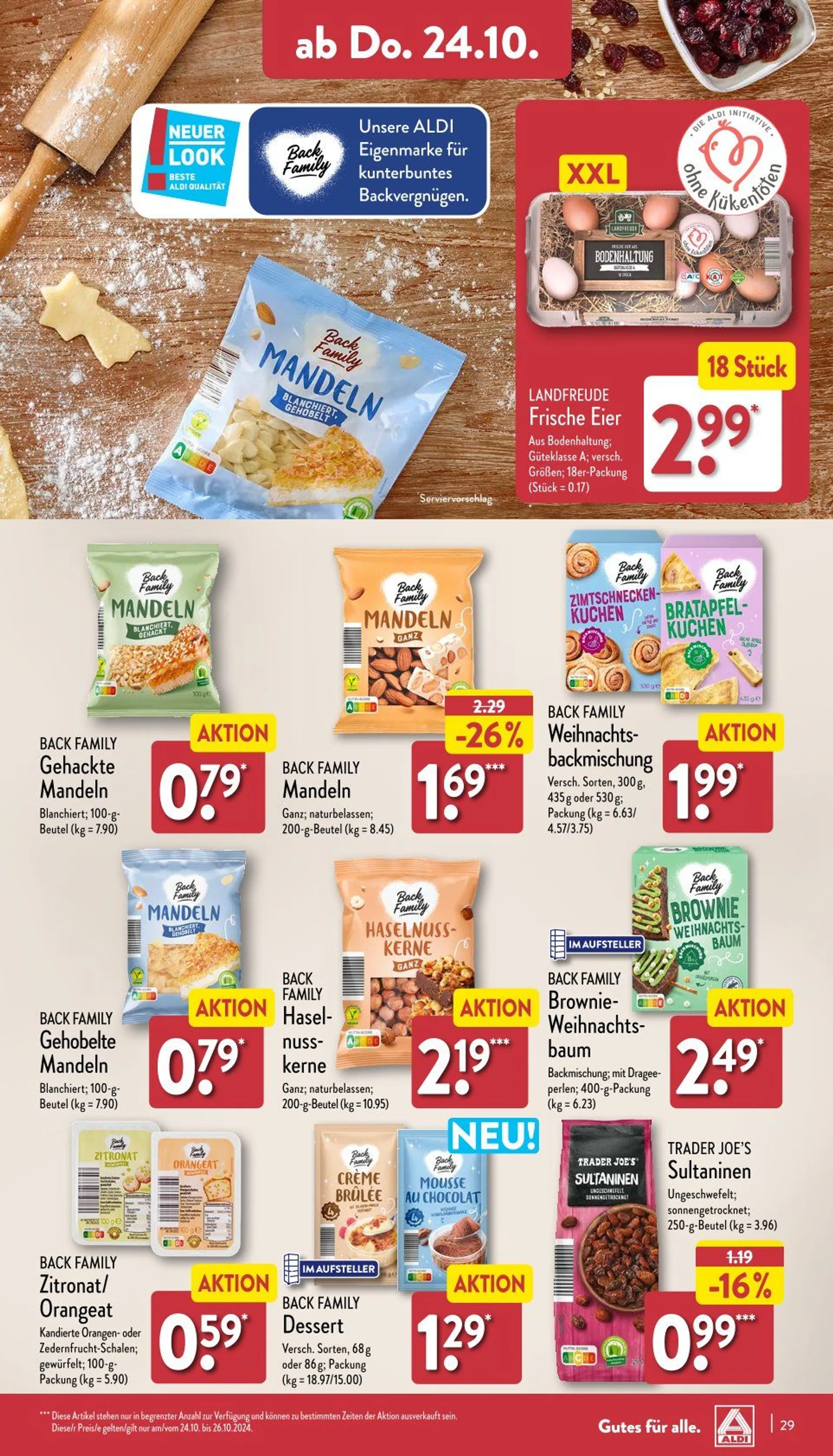 Aldi Nord Prospekt von 21. Oktober bis 26. Oktober 2024 - Prospekt seite 6