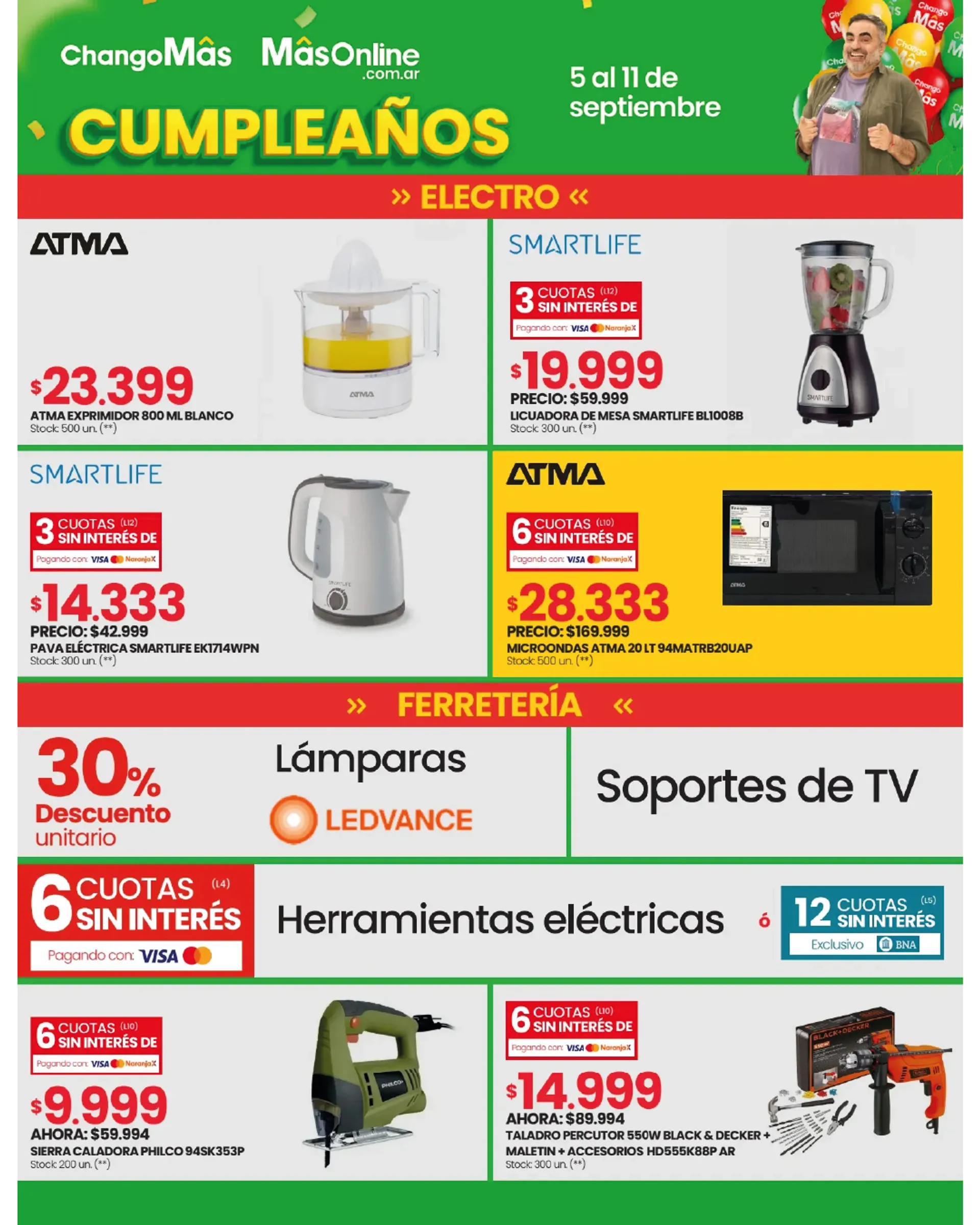 Ofertas de Changomas Ofertas y descuentos 5 de septiembre al 11 de septiembre 2024 - Página 28 del catálogo