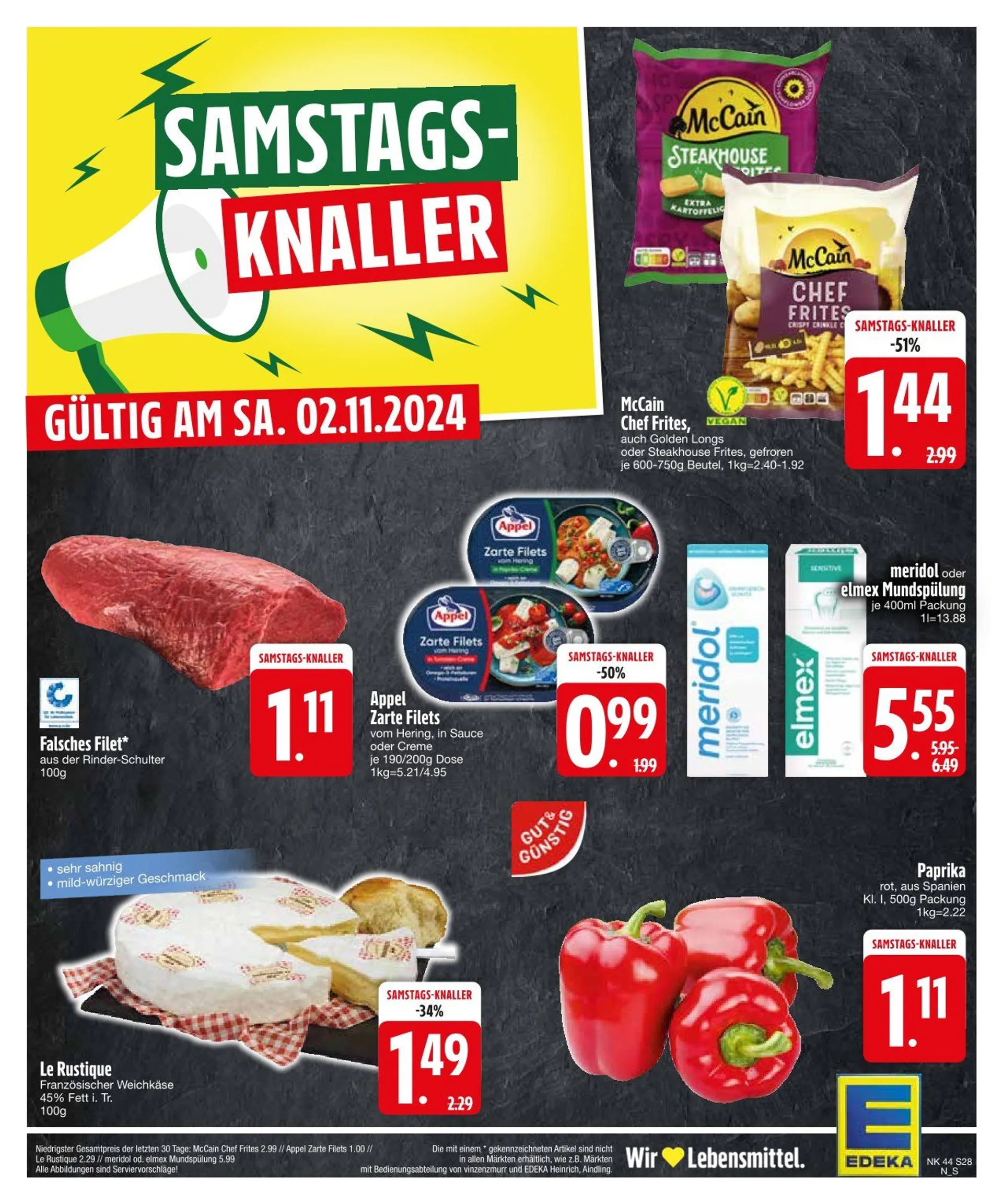 Edeka Prospekt von 28. Oktober bis 2. November 2024 - Prospekt seite 30