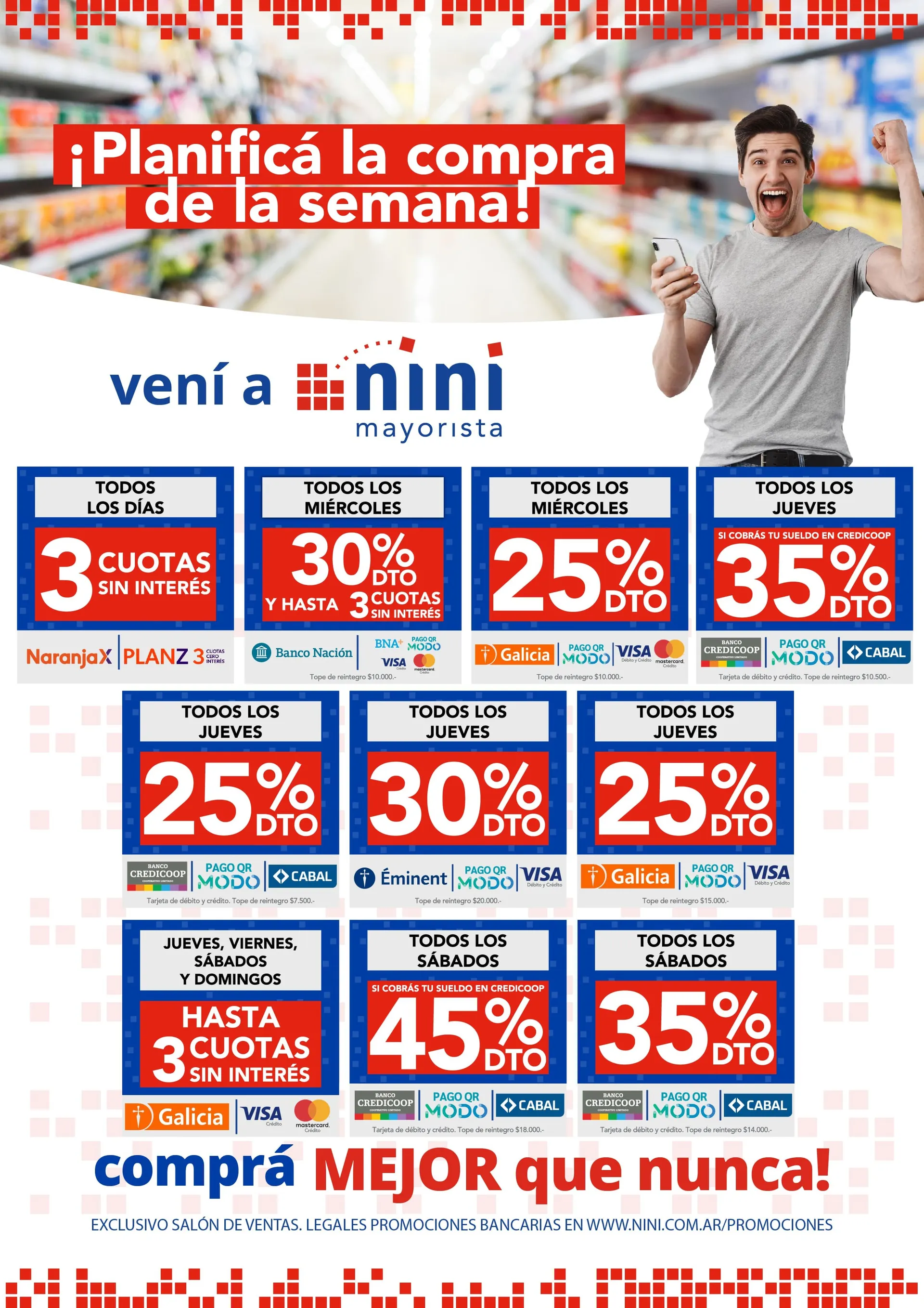 Ofertas de Nini Mayorista Ofertas 10 de diciembre al 15 de diciembre 2024 - Página 30 del catálogo