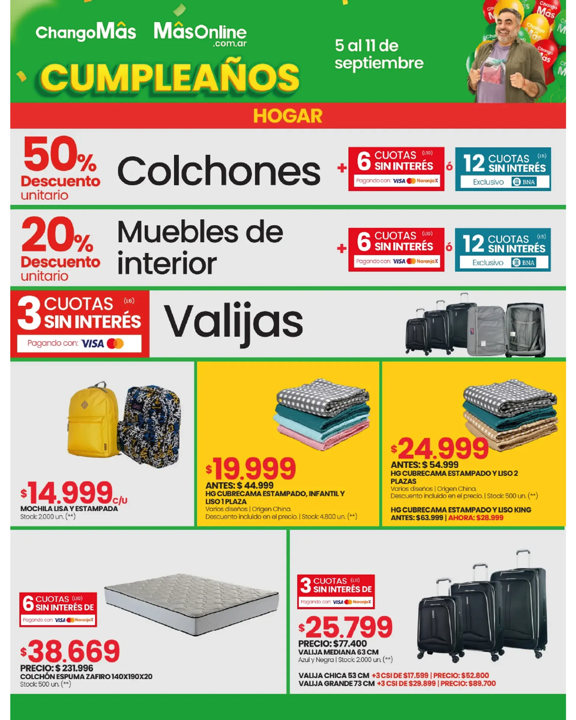 Ofertas de Changomas Ofertas y descuentos 5 de septiembre al 11 de septiembre 2024 - Página 29 del catálogo