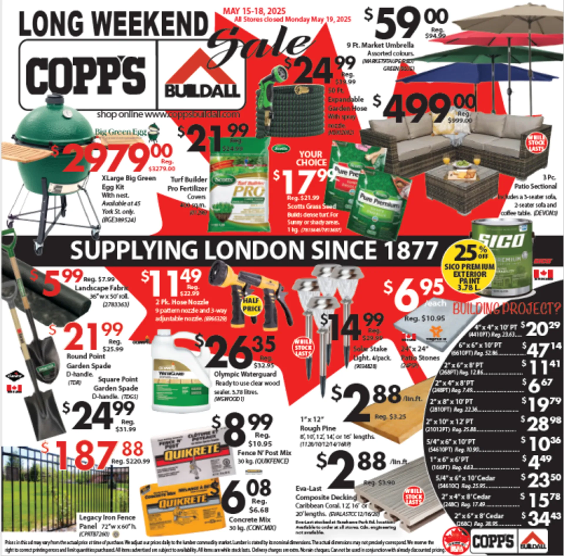 Copp's Buildall Deals from May 15 to May 18 2025 - flyer page 