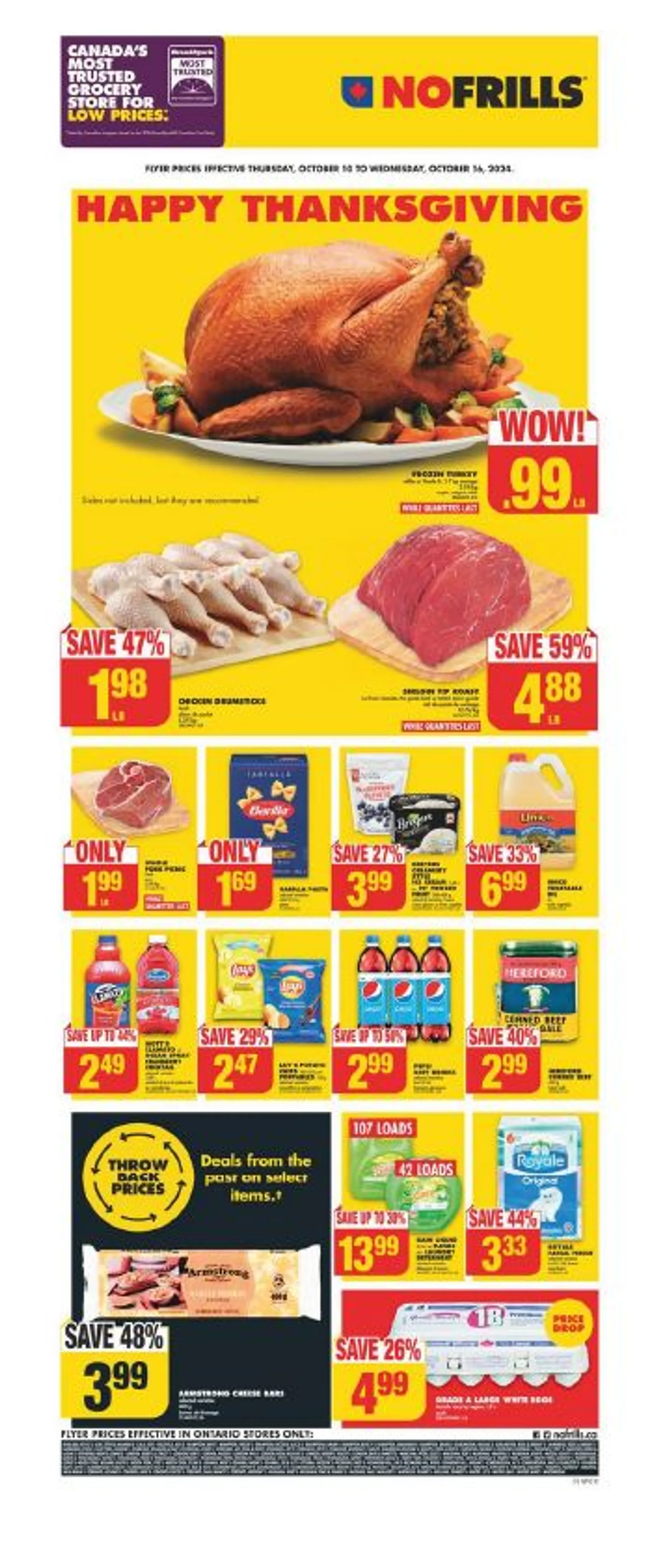 No Frills Weekly Ad from October 9 to October 16 2024 - flyer page 2