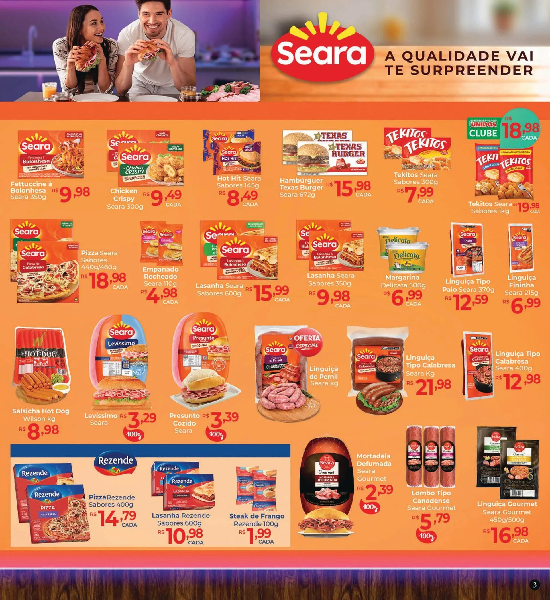 Encarte de Folhetos Unidos Supermercados 17 de abril até 2 de maio 2025 - Pagina 3