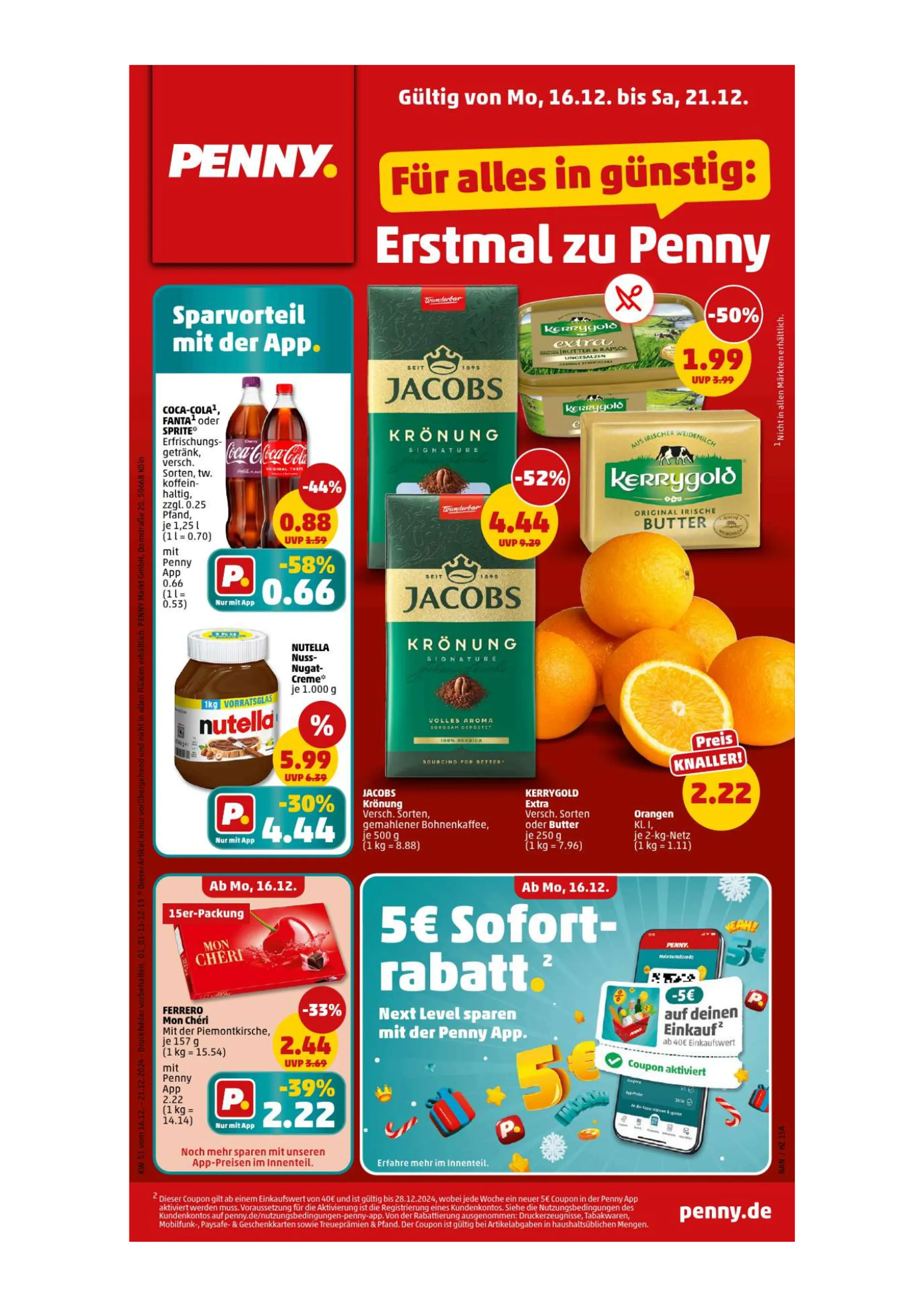 Penny Prospekts  von 16. Dezember bis 21. Dezember 2024 - Prospekt seite 2