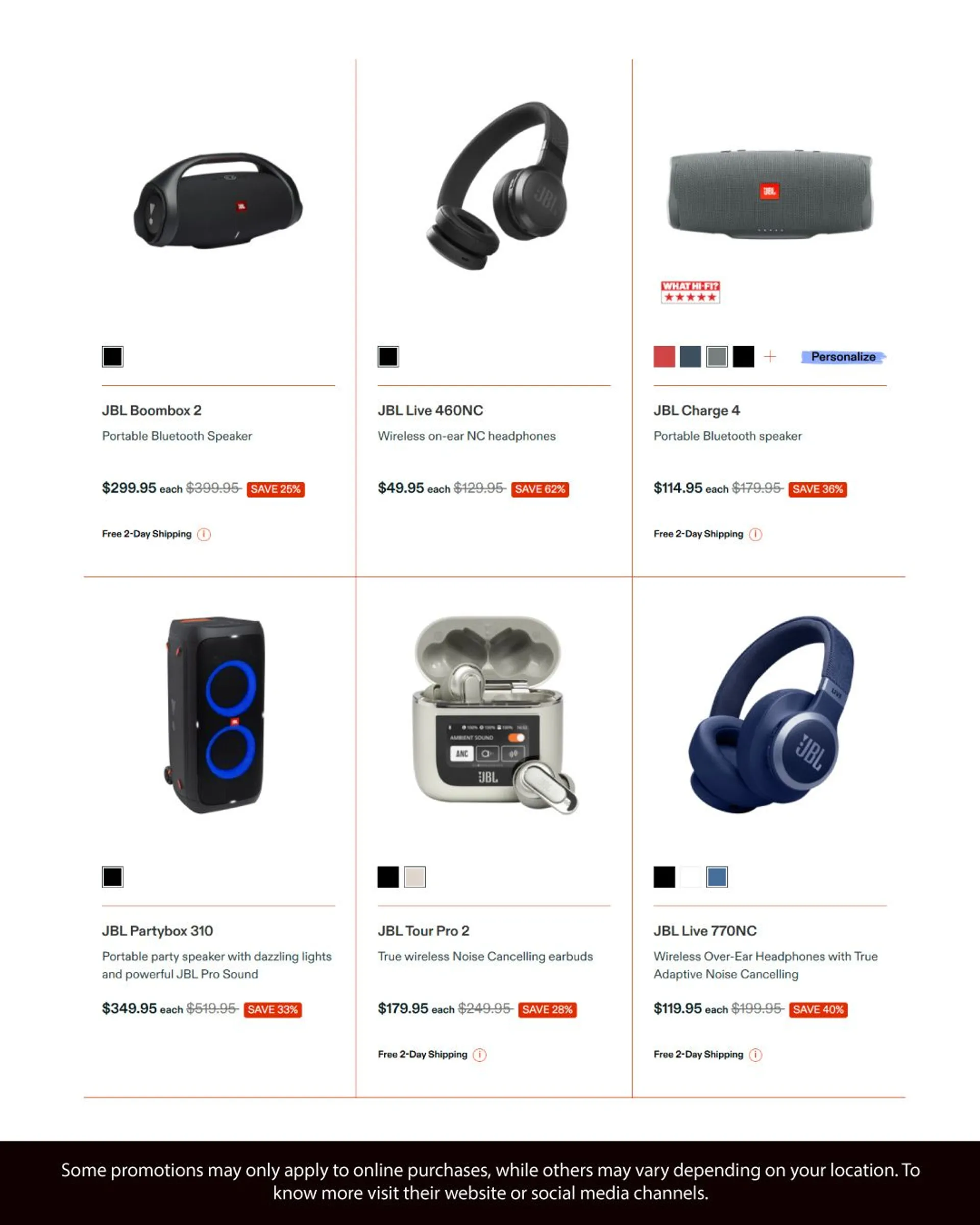 Weekly ad Christmas deals at JBL from December 20 to December 31 2024 - Page 2