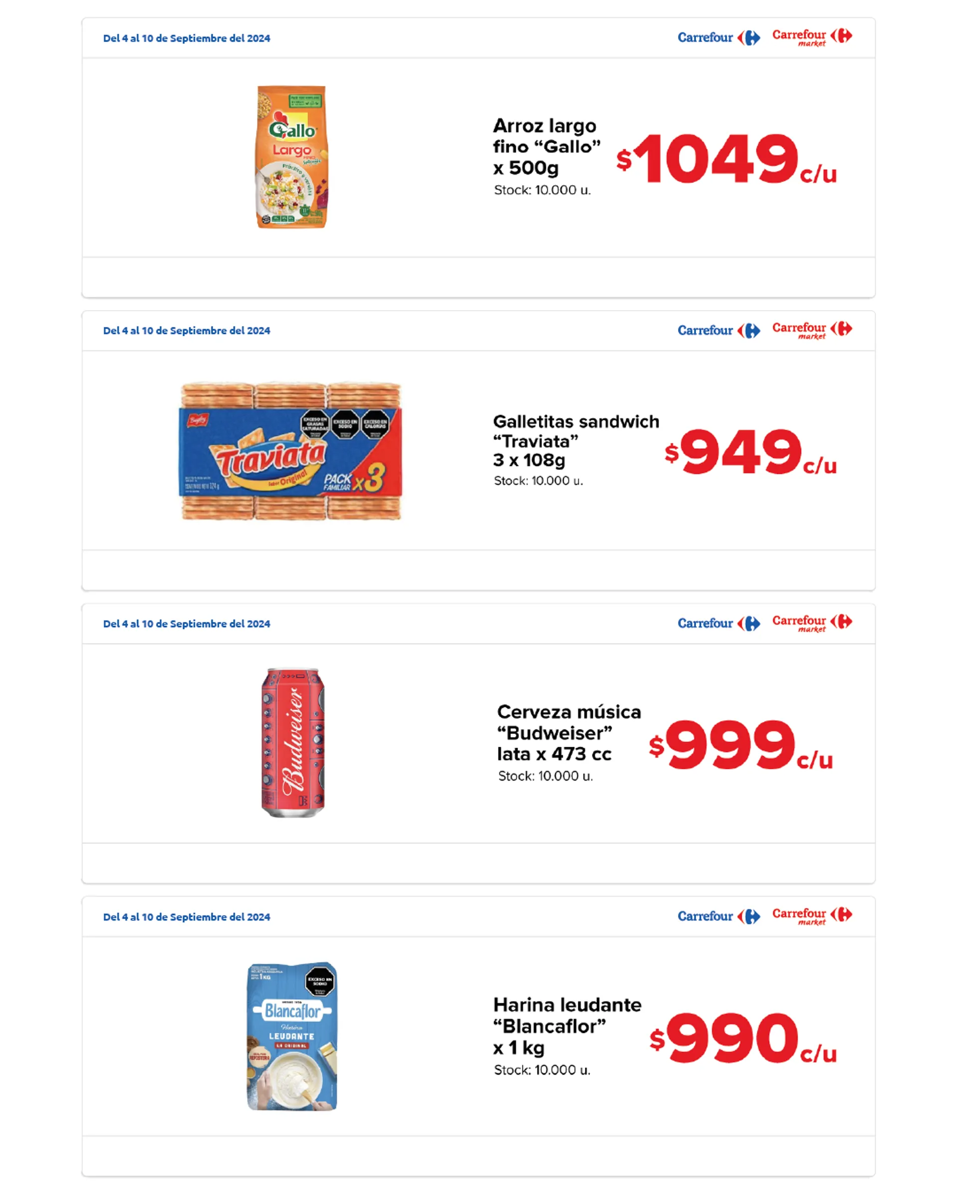 Ofertas de Carrefour Liquidación semanal 4 de septiembre al 10 de septiembre 2024 - Página 2 del catálogo