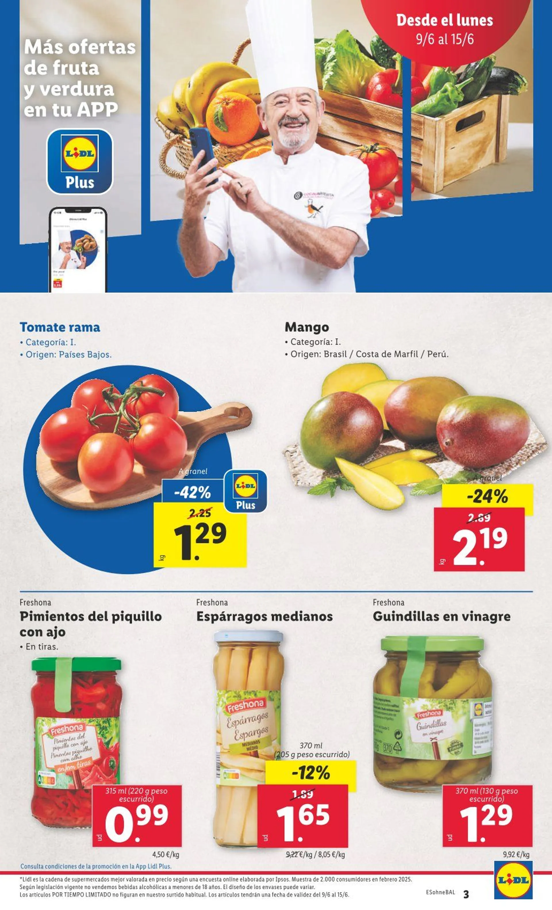 Catálogo de Ofertas 9 de junio al 15 de junio 2025 - Página 3