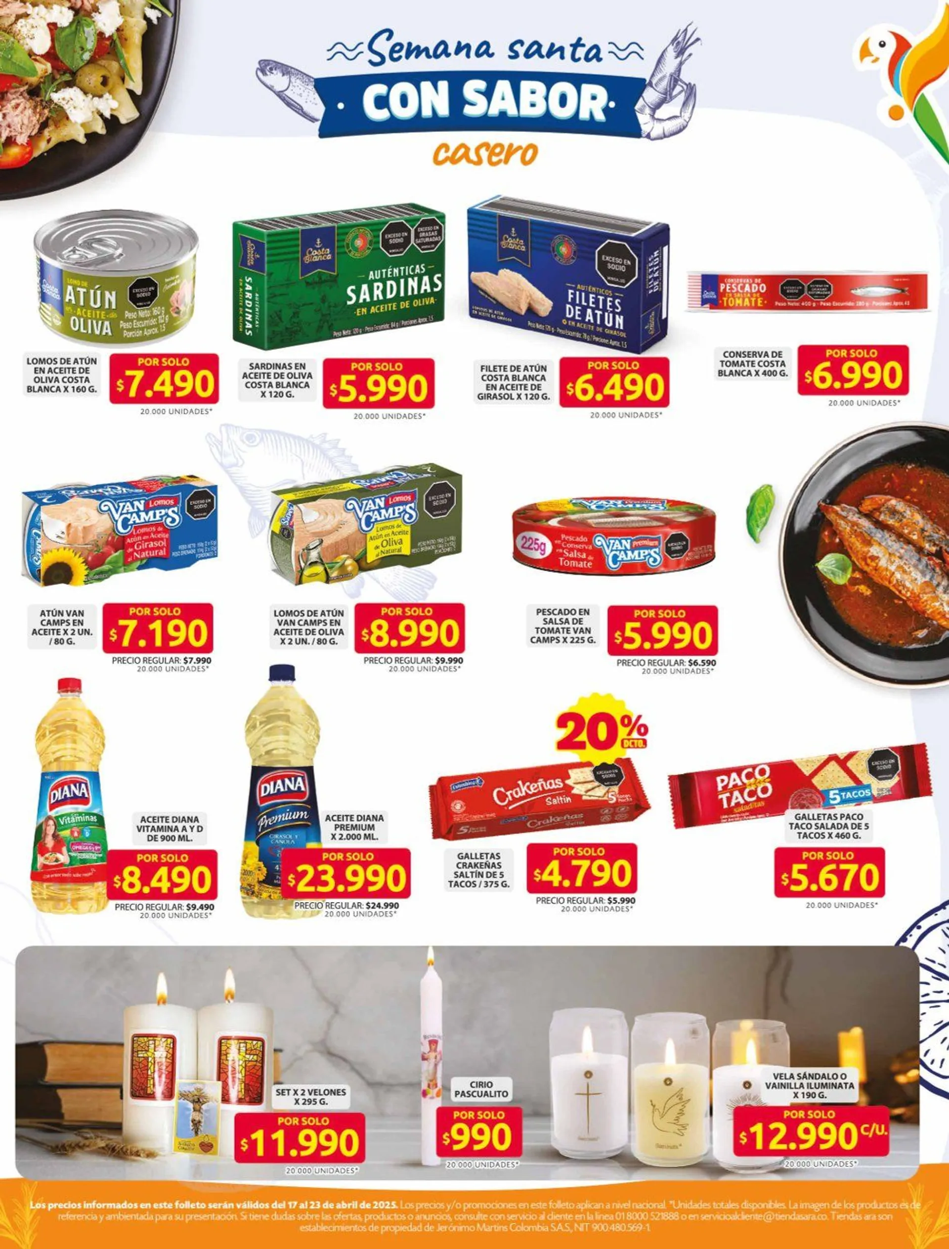 Catalogo de Ara Ofertas 17 de abril al 24 de abril 2025 - Pag 3
