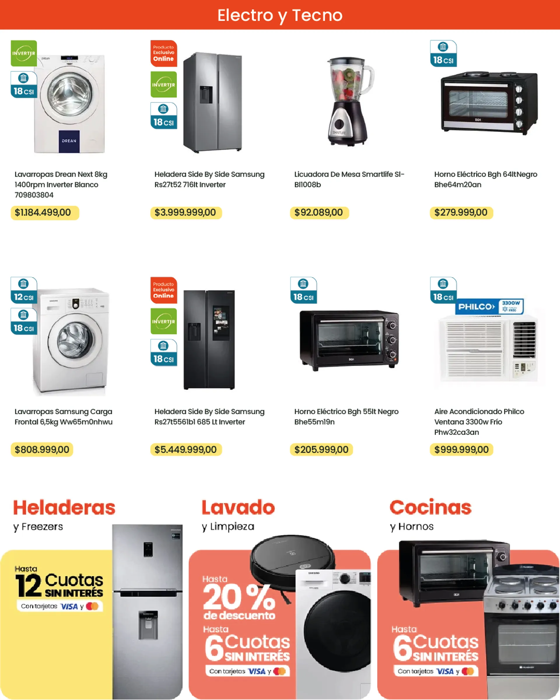 Ofertas de Changomas Electro y Tecno  1 de octubre al 8 de octubre 2024 - Página 4 del catálogo