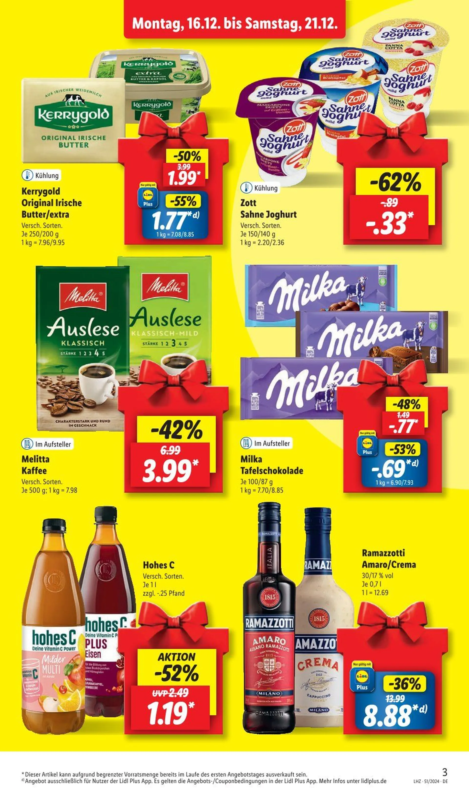 Lidl Prospekt von 16. Dezember bis 21. Dezember 2024 - Prospekt seite 3