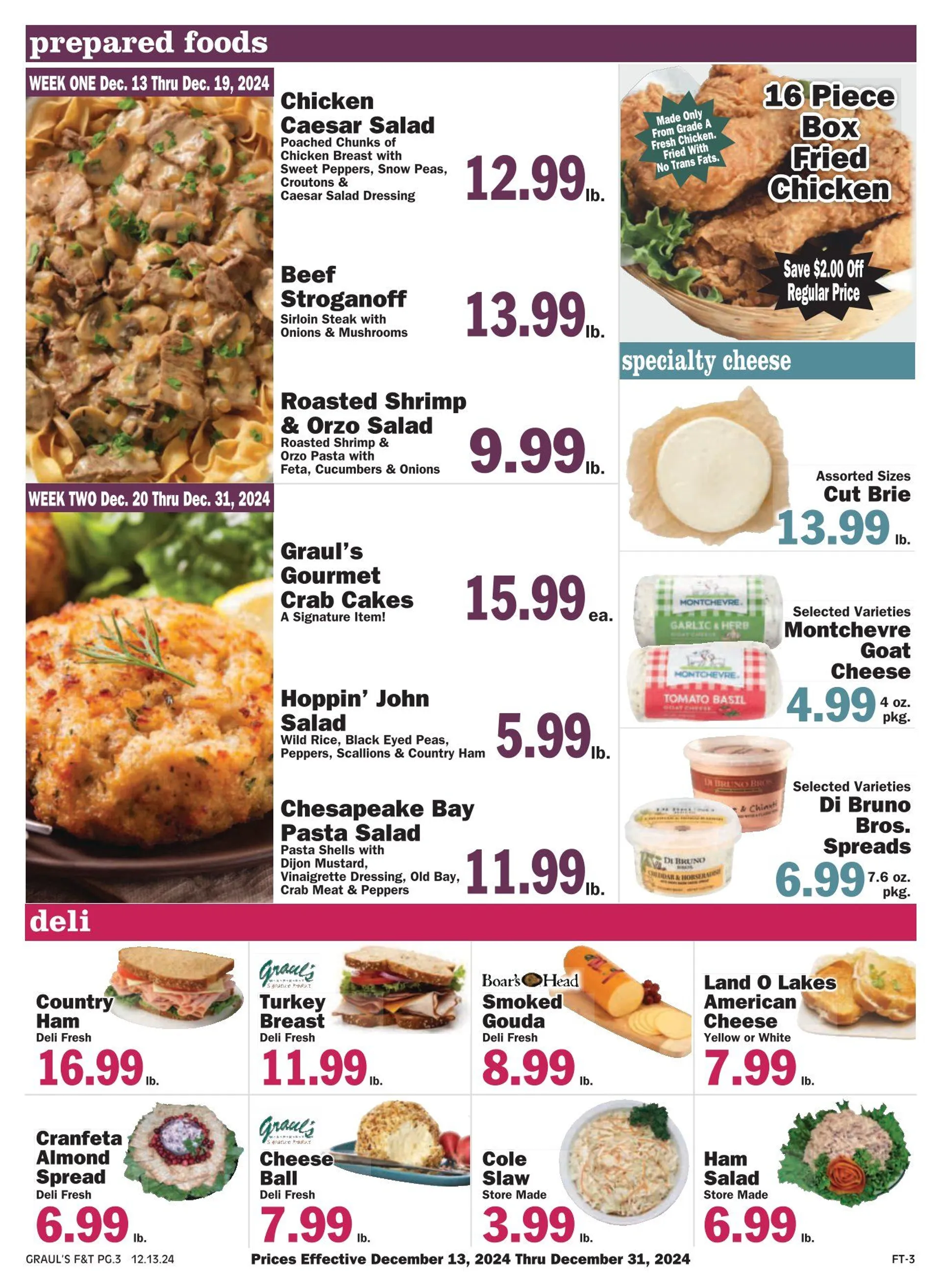 Weekly ad Graul's Market Deals from December 17 to December 31 2024 - Page 3