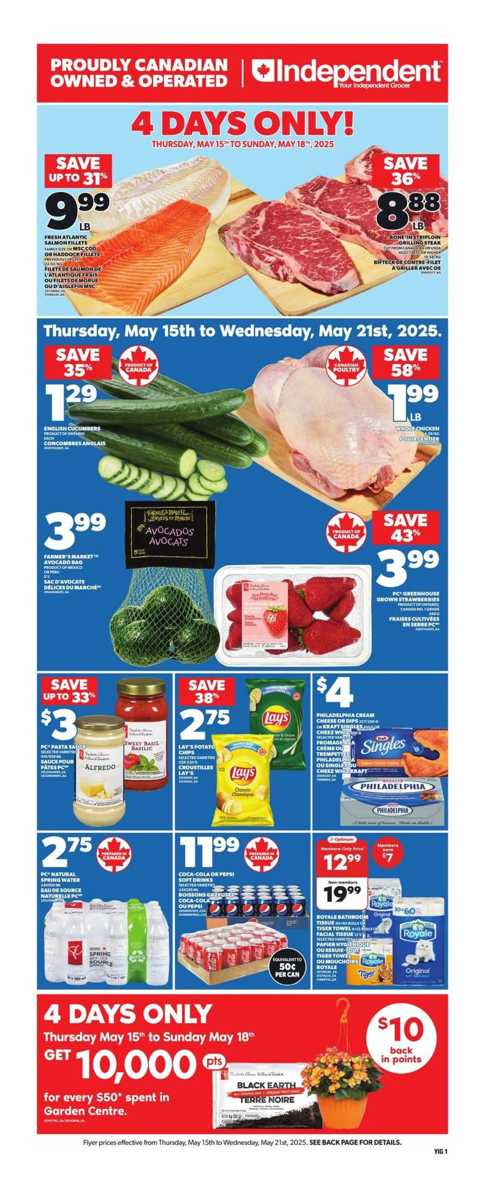 Independent Sales from May 15 to May 21 2025 - flyer page 