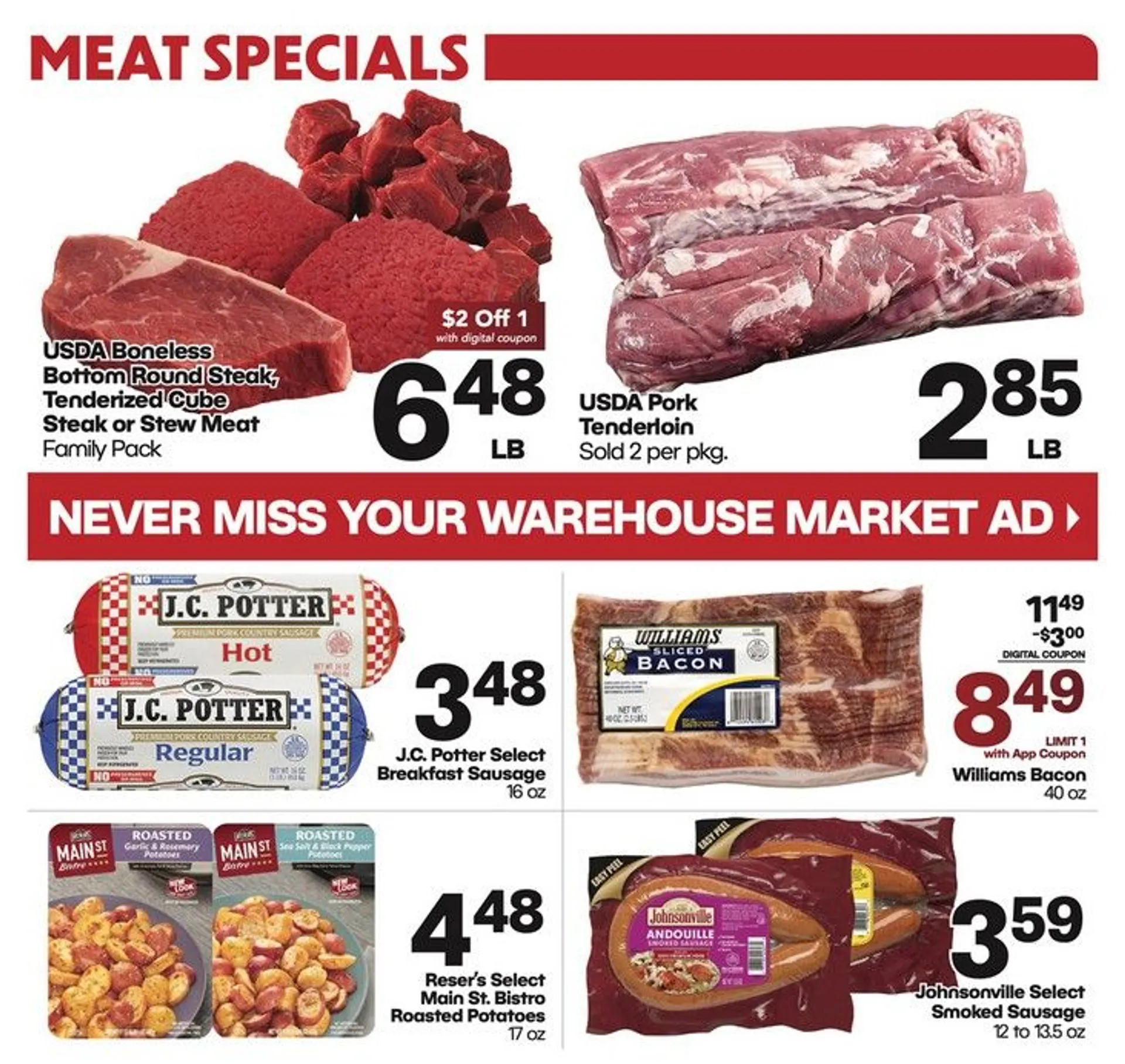 Weekly ad Warehouse Market Sales from July 9 to July 15 2025 - Page 2