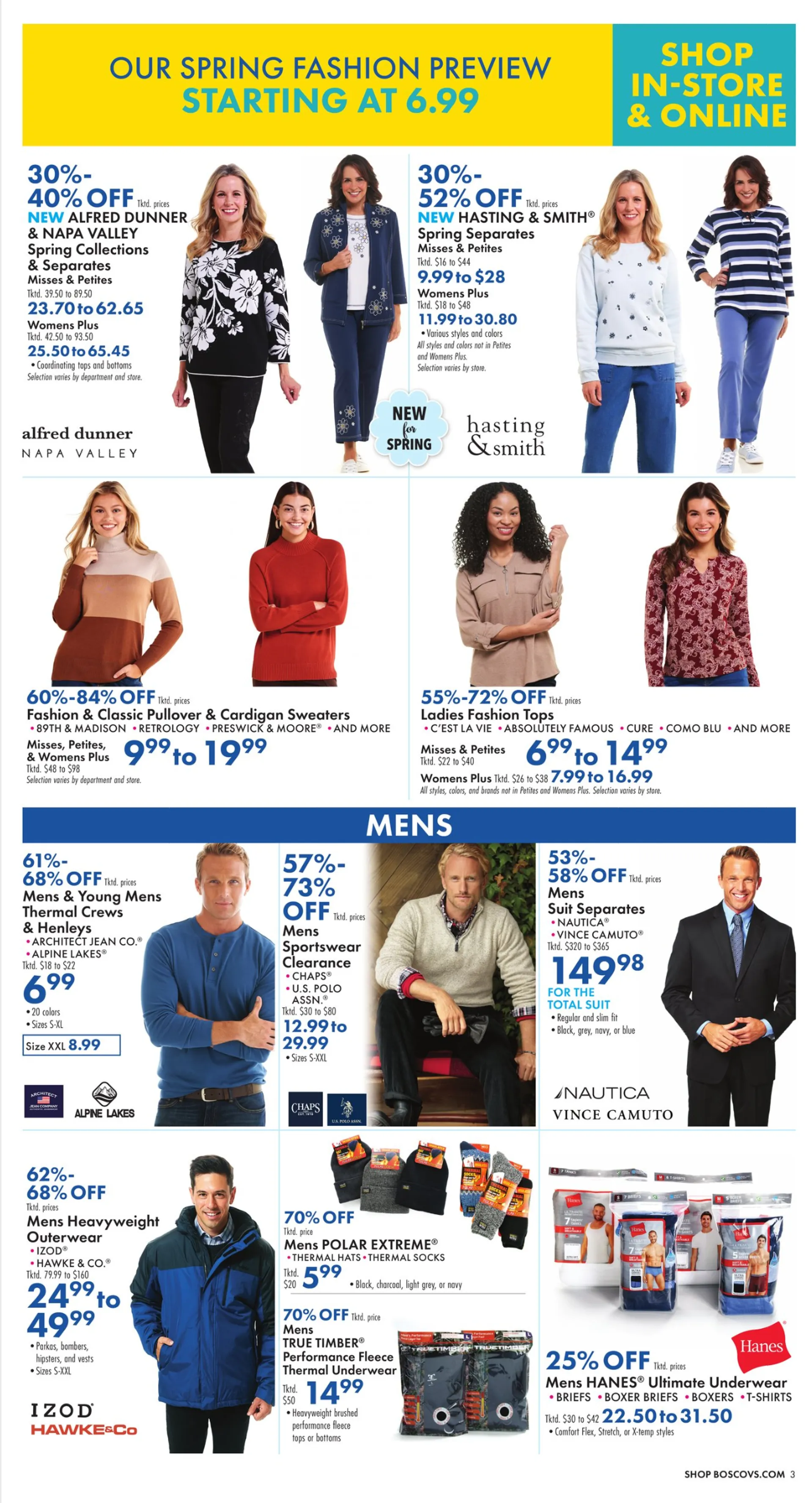 Weekly ad Boscov's Sales from January 9 to January 15 2025 - Page 3