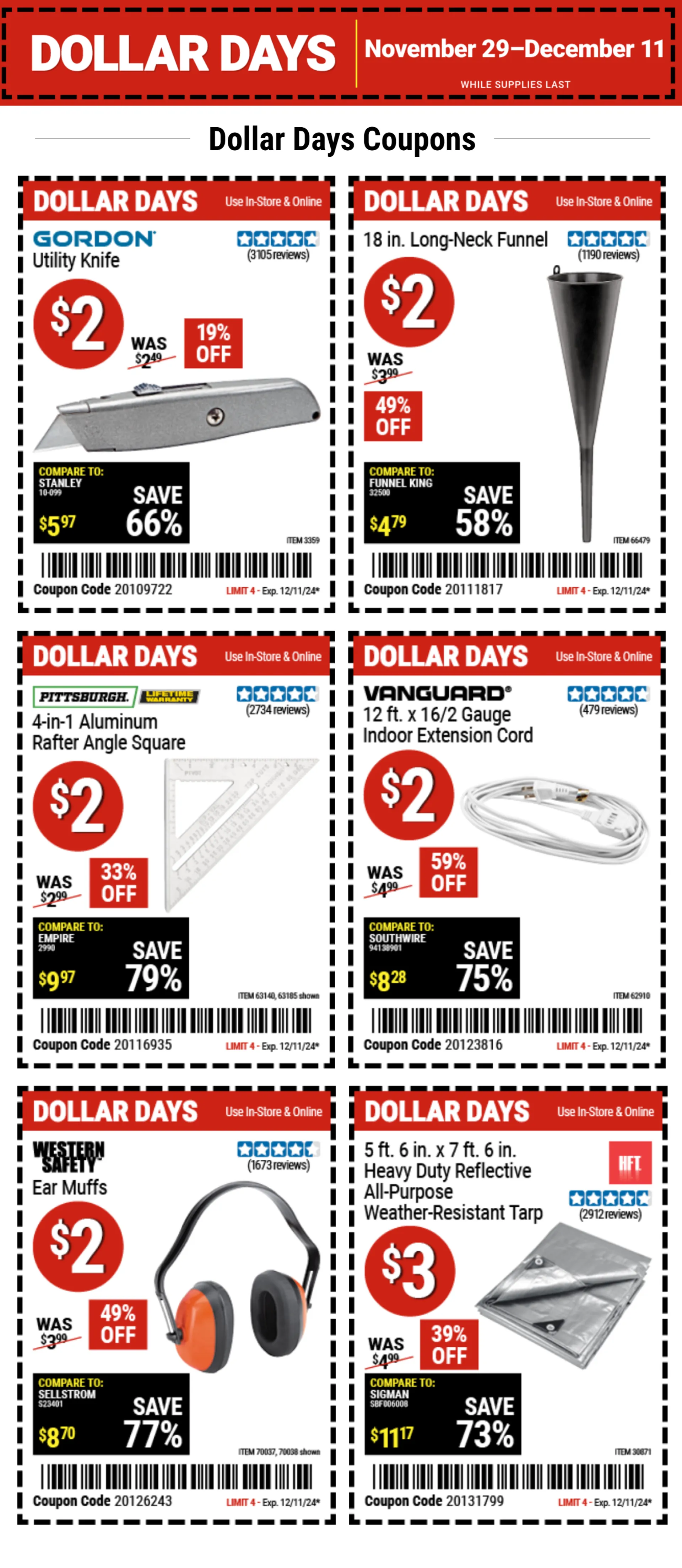 Weekly ad Christmas Coupons from December 9 to December 15 2024 - Page 2