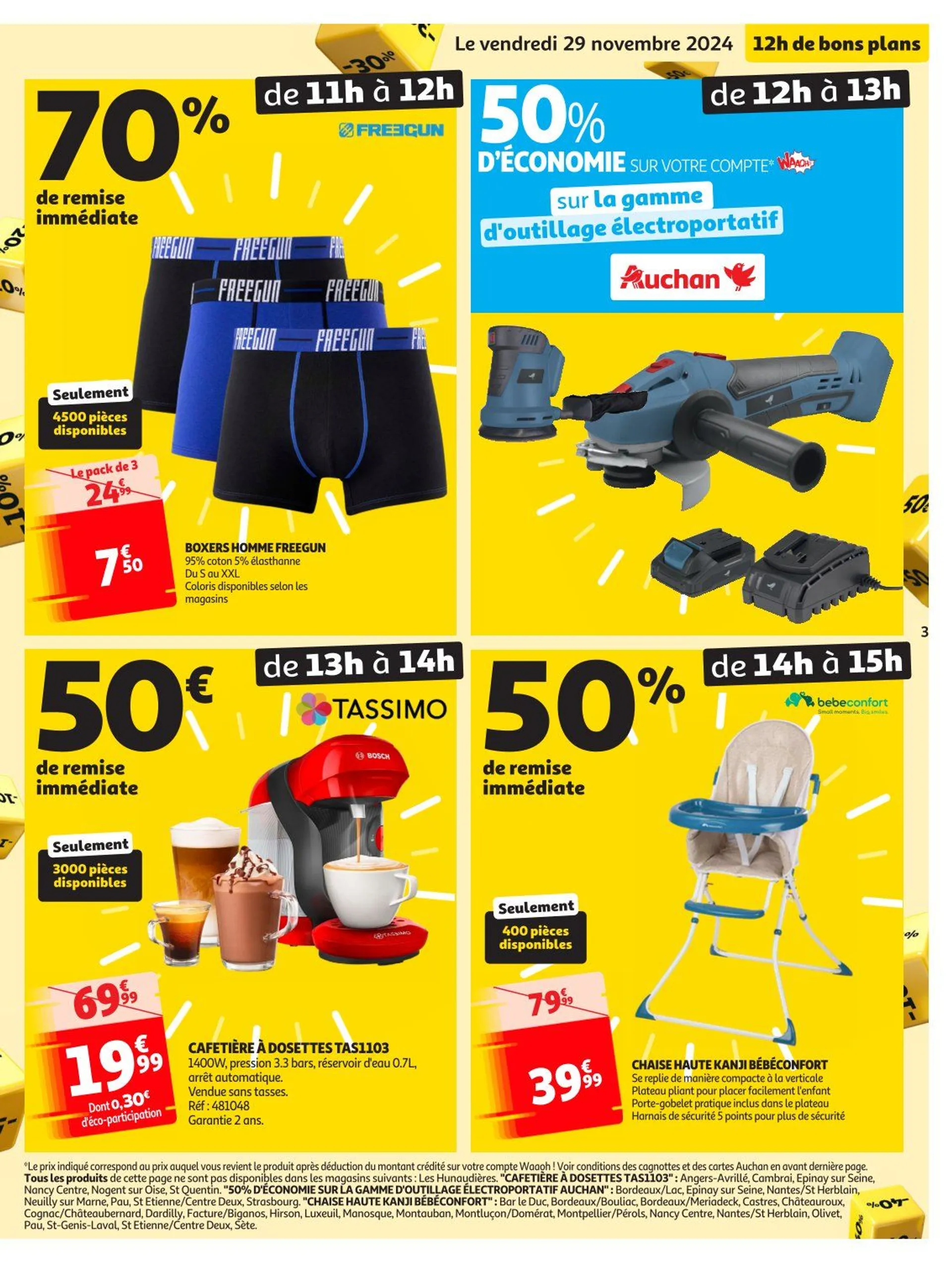 Auchan BLACK FRIDAY  du 29 novembre au 1 décembre 2024 - Catalogue page 3