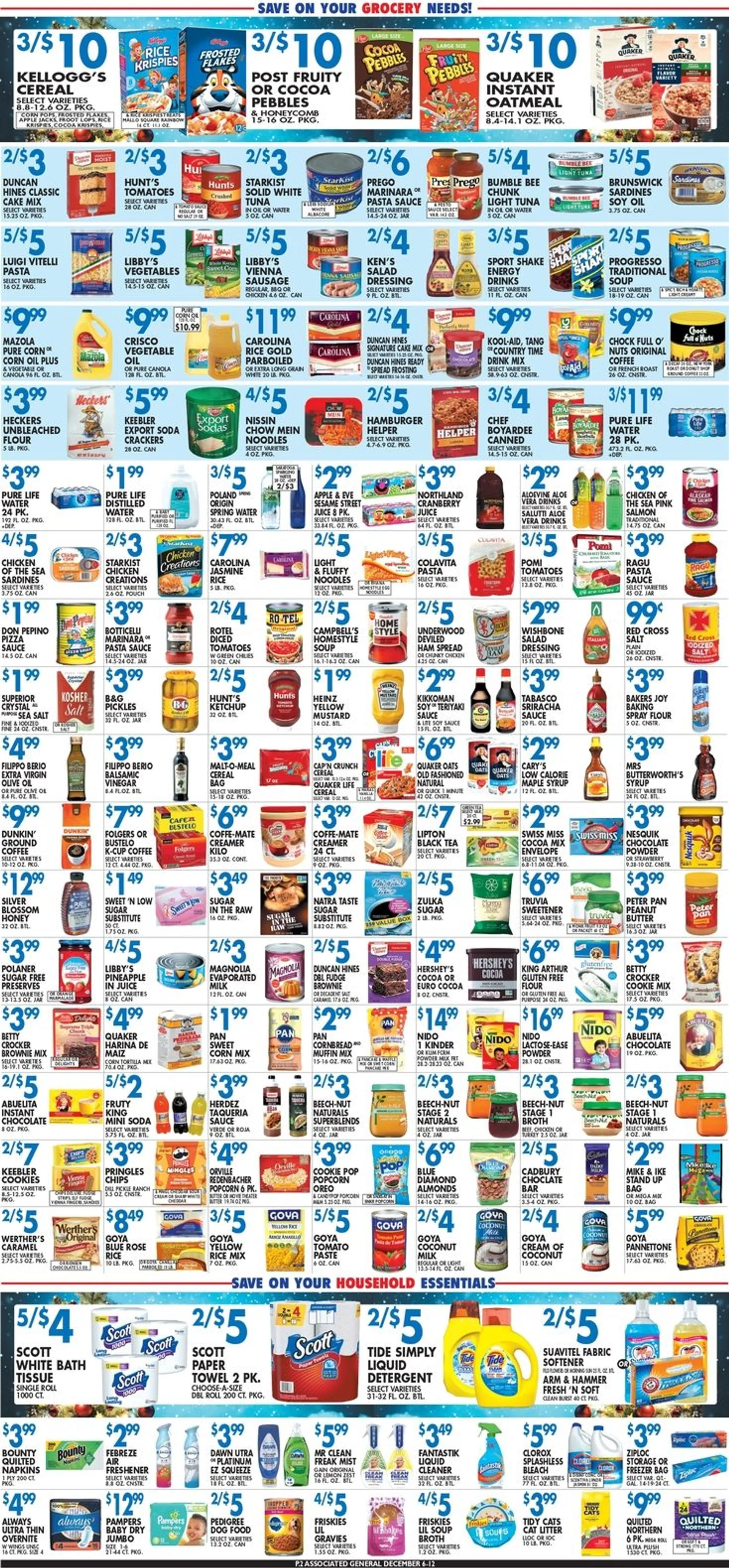 Weekly ad Associated Supermarkets Weekly Ad from December 9 to December 15 2024 - Page 2