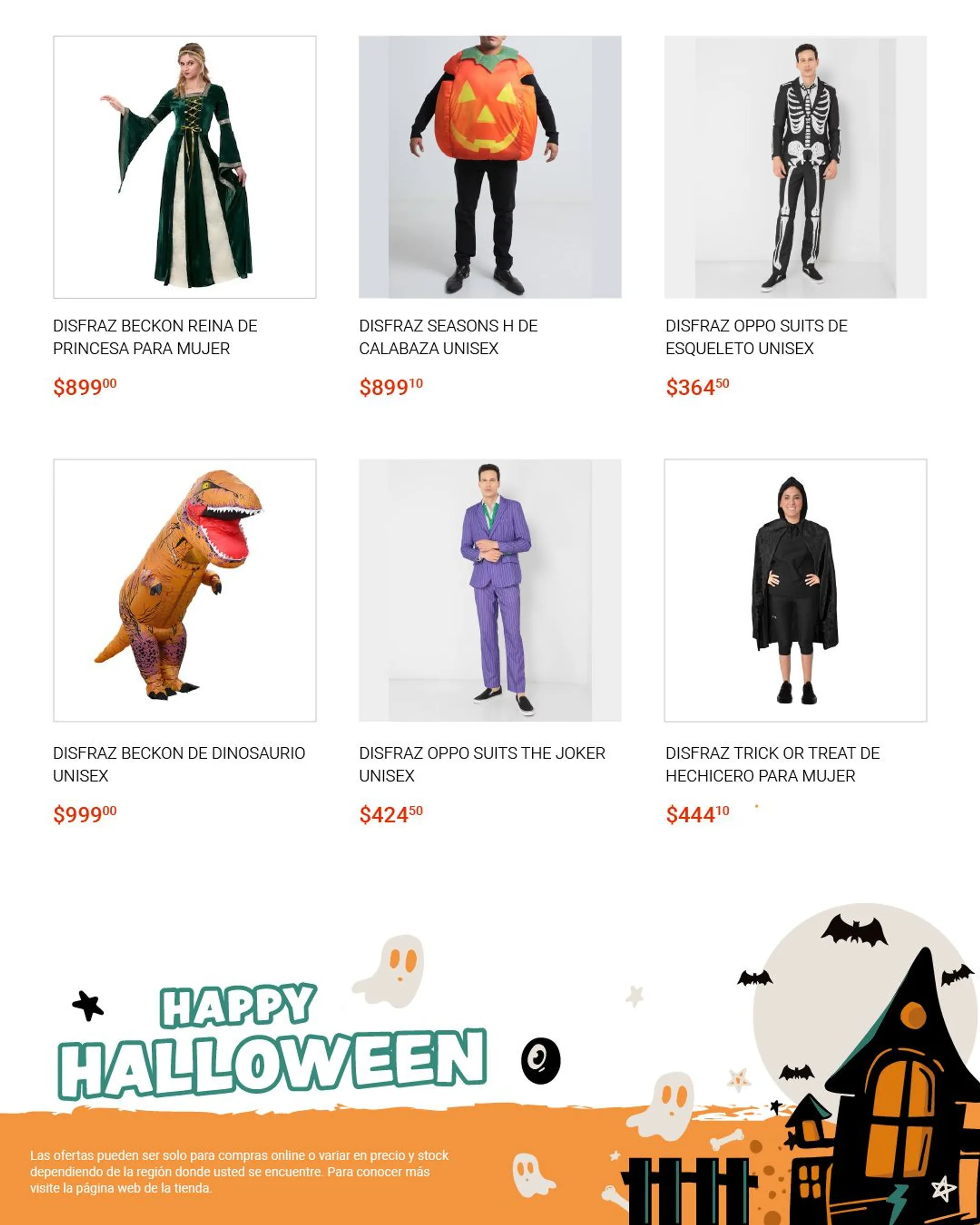 Catálogo de Ofertas y descuentos de Halloween 6 de septiembre al 30 de septiembre 2024 - Pagina 2