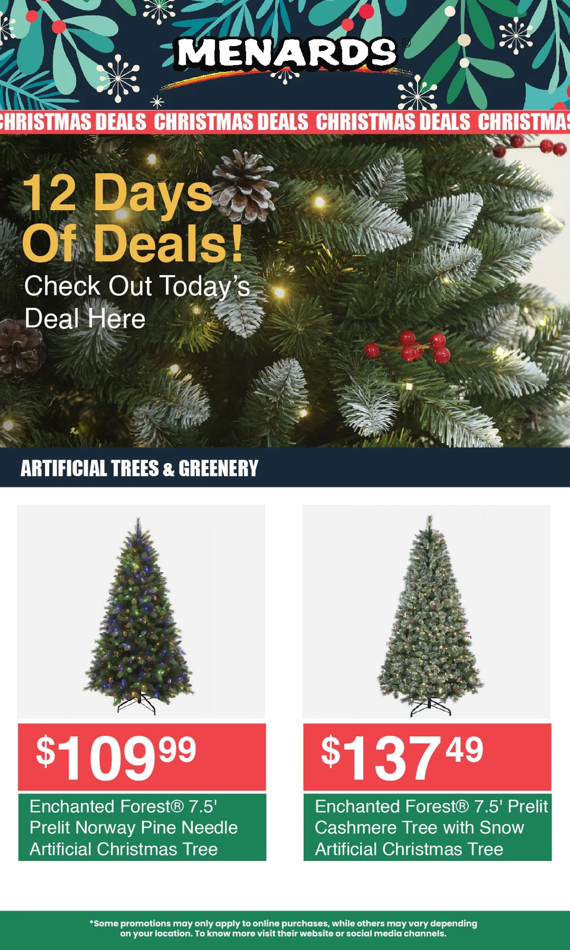 Weekly ad Christmas deals at Menards from December 20 to December 31 2024 - Page 2