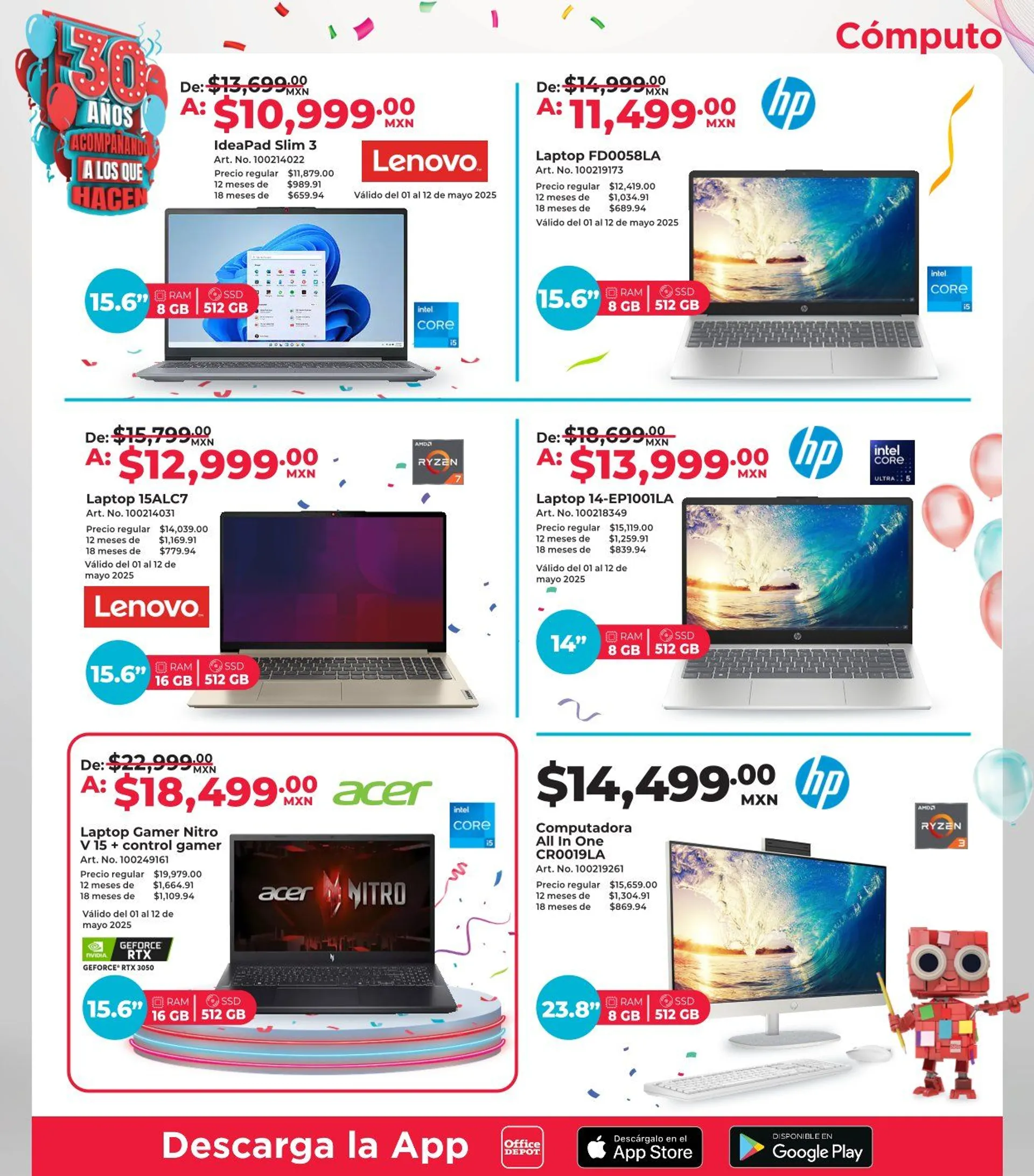 Catálogo de Office Depot Ofertas 1 de mayo al 31 de mayo 2025 - Pagina 3