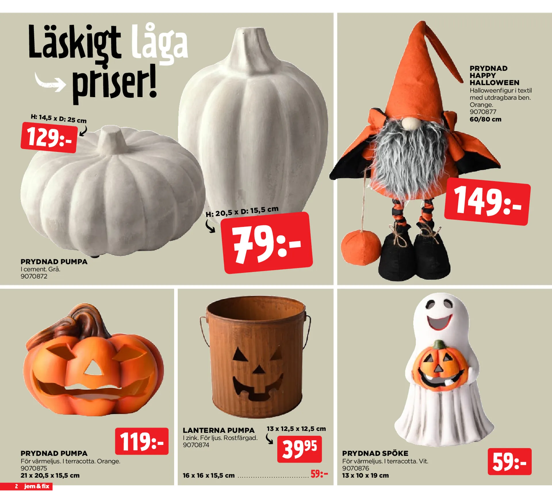 Jem och Fixs specialerbjudanden från 21 oktober till 3 november 2024 - Reklamblad sidor 2