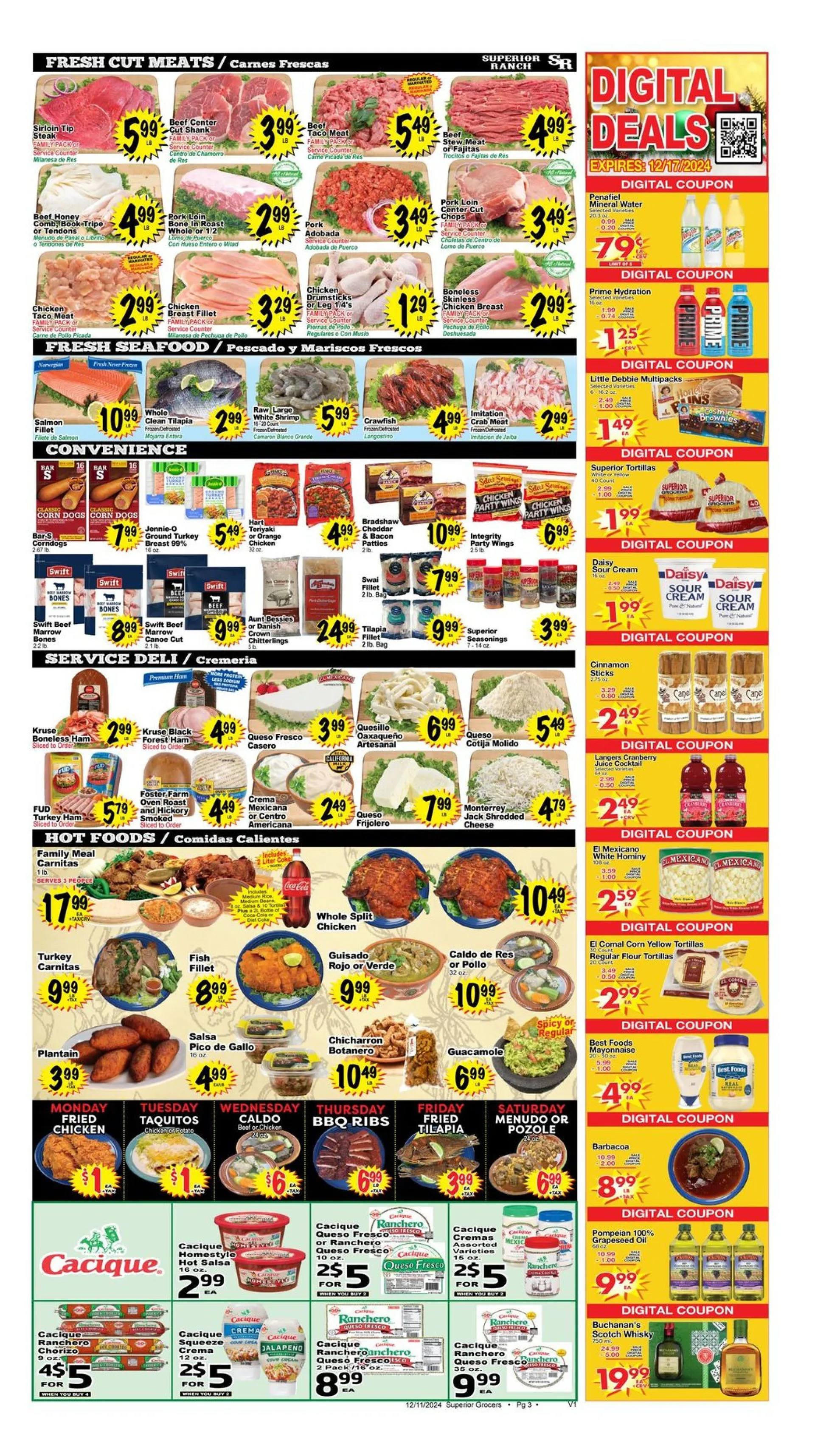 Weekly ad Superior Grocers Deals from December 11 to December 17 2024 - Page 3