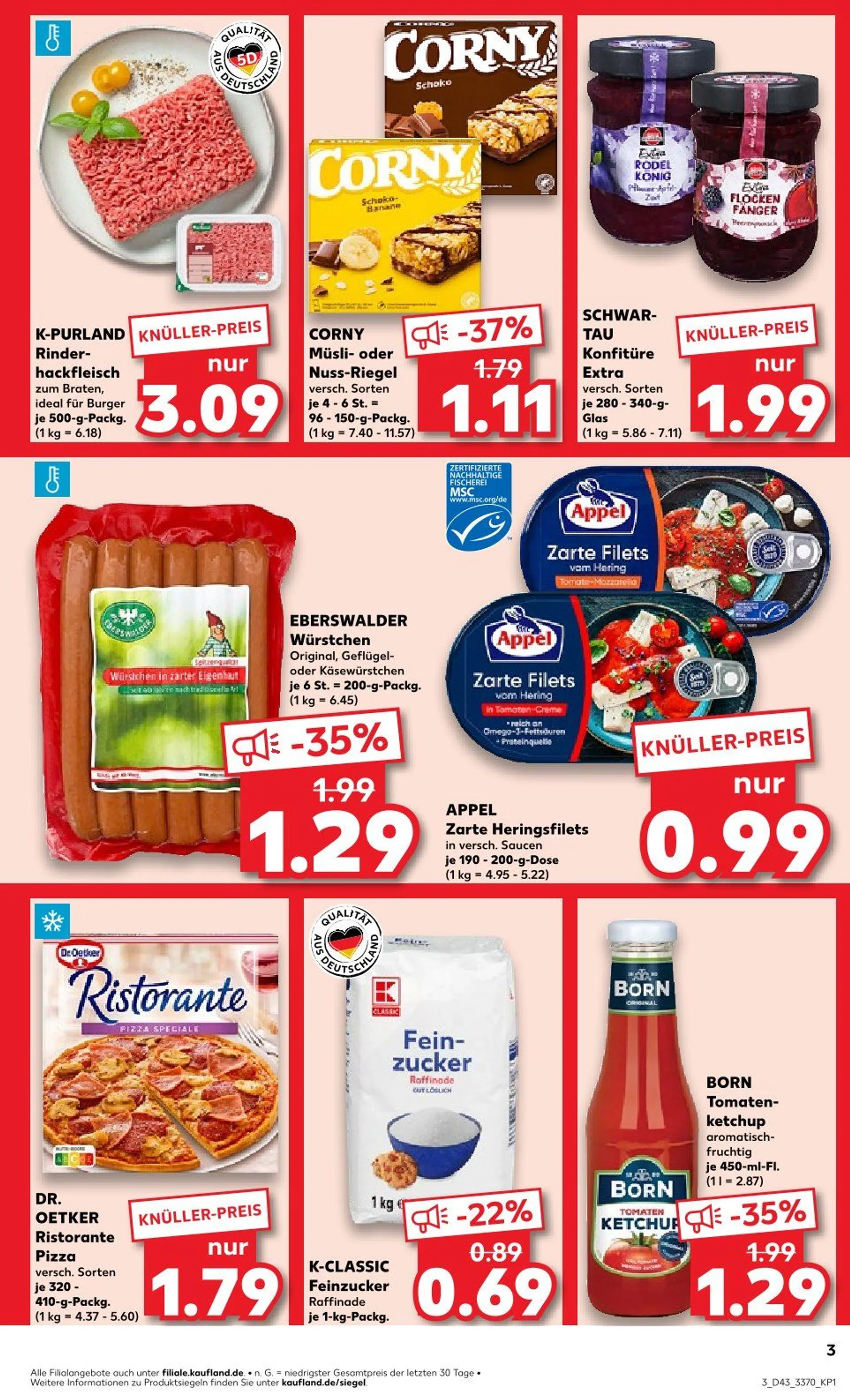 Kaufland Prospekts von 24. Oktober bis 30. Oktober 2024 - Prospekt seite 3