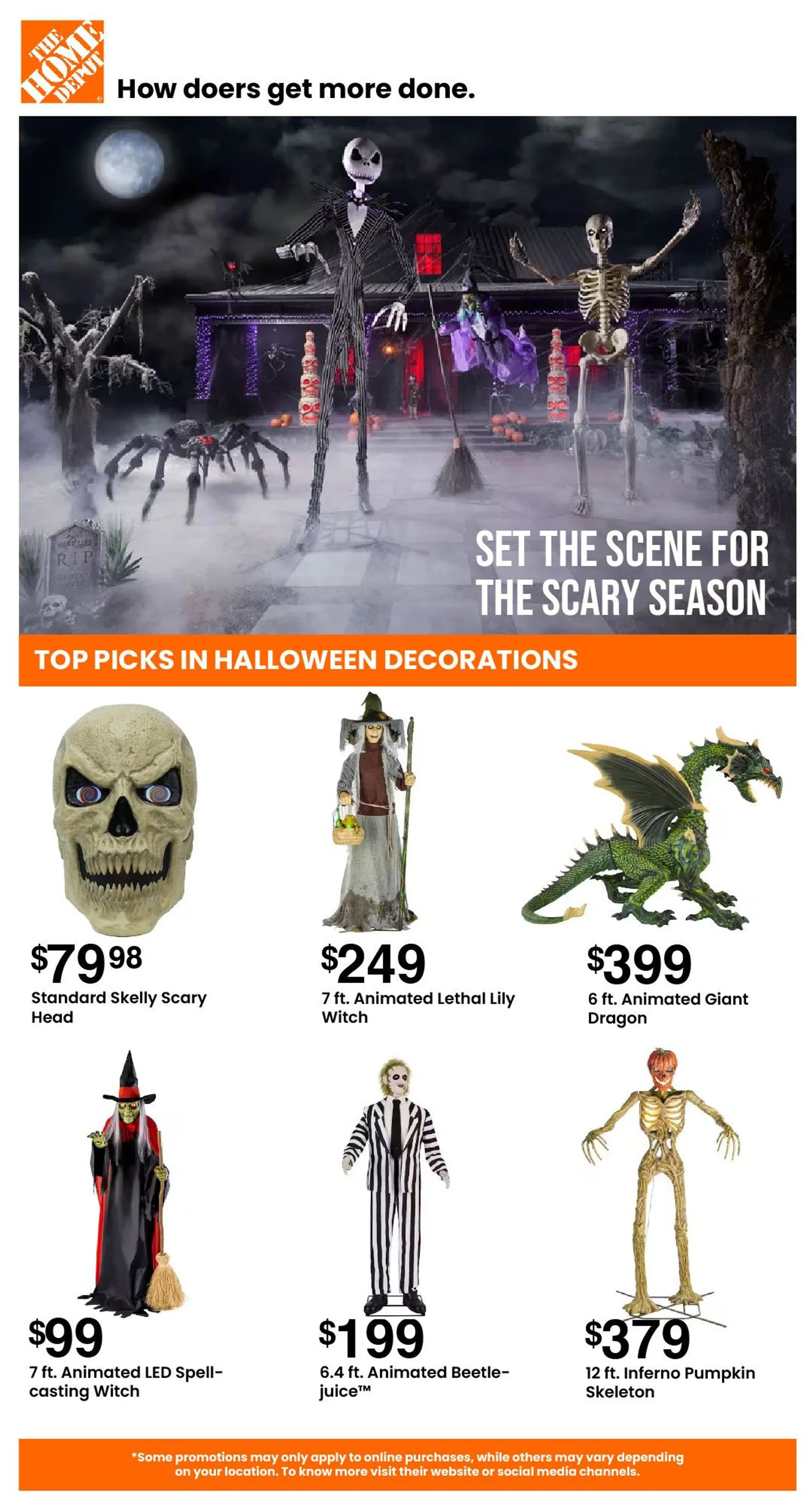 Weekly ad The Home Depot Halloween Big Discounts from September 13 to October 14 2024 - Page 2