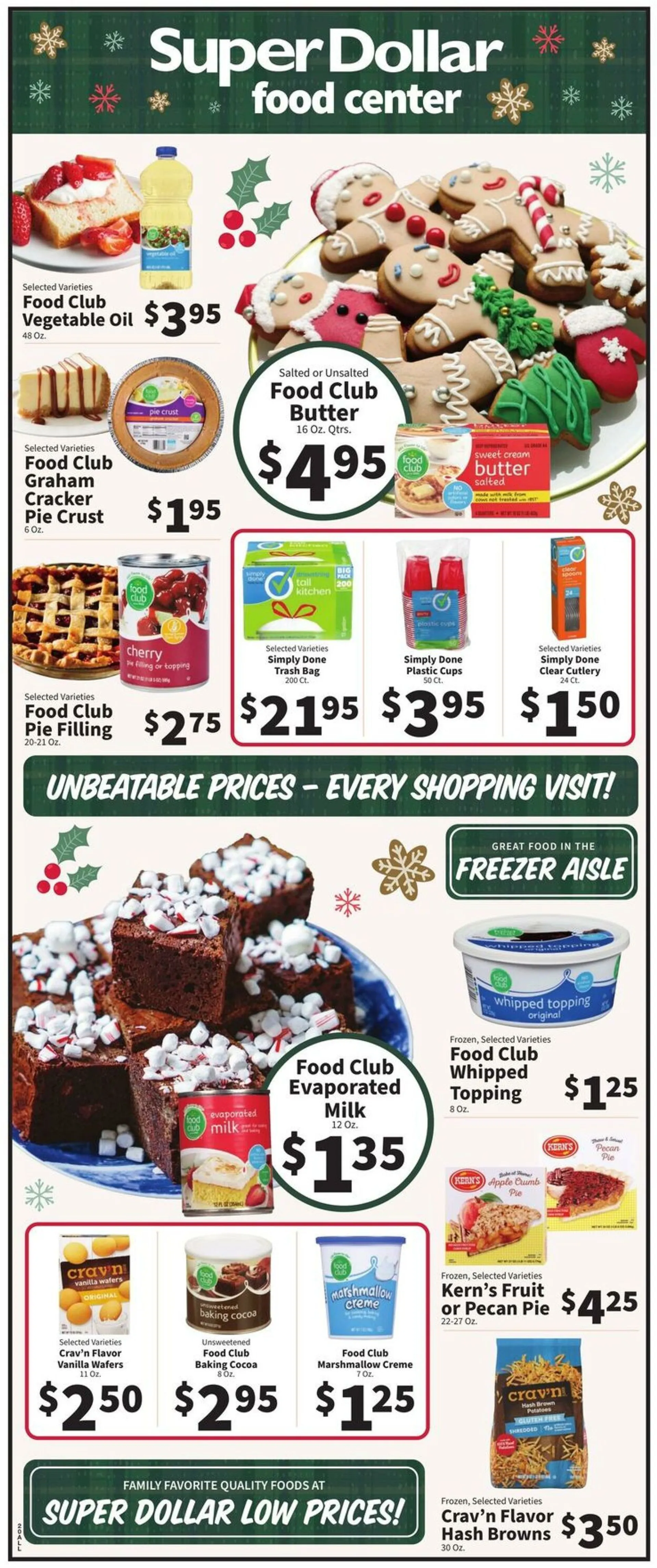 Weekly ad Super Dollar Food Center Deals from December 13 to December 14 2024 - Page 2